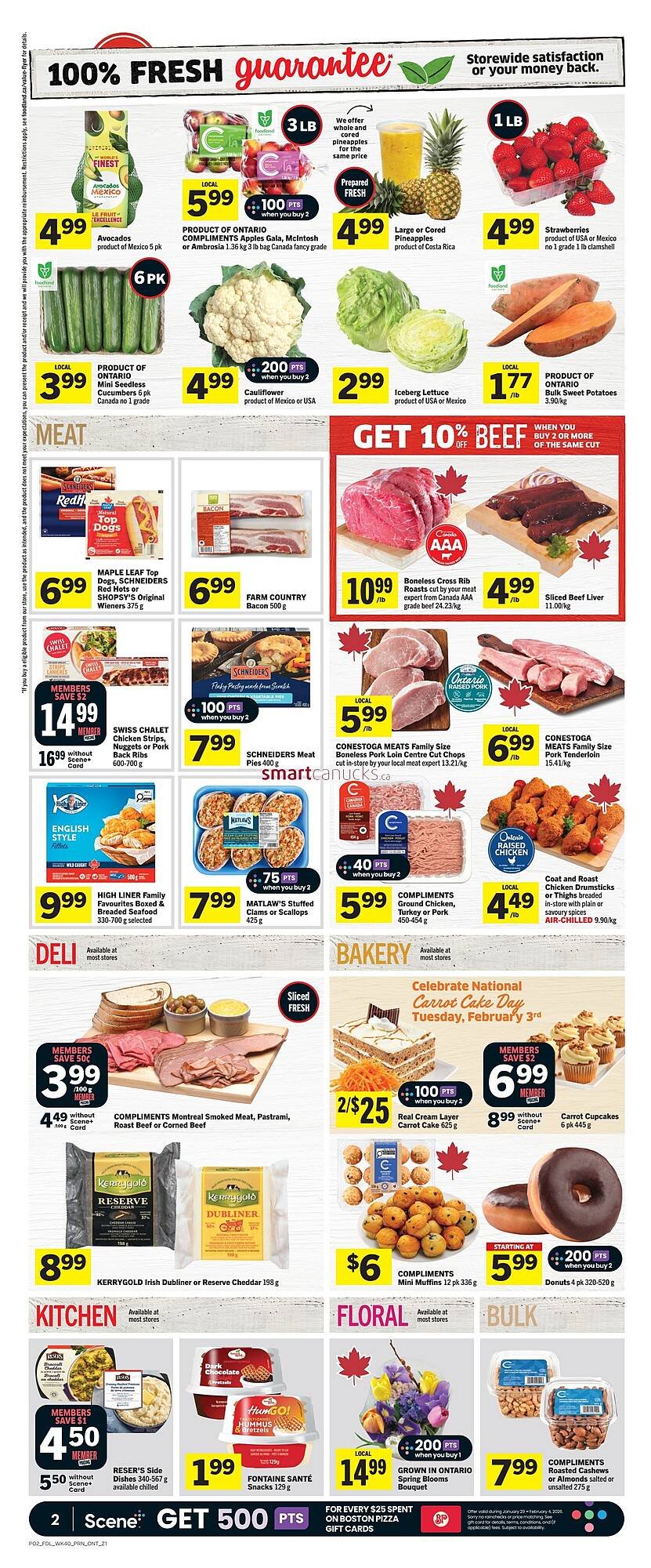 Foodland flyer