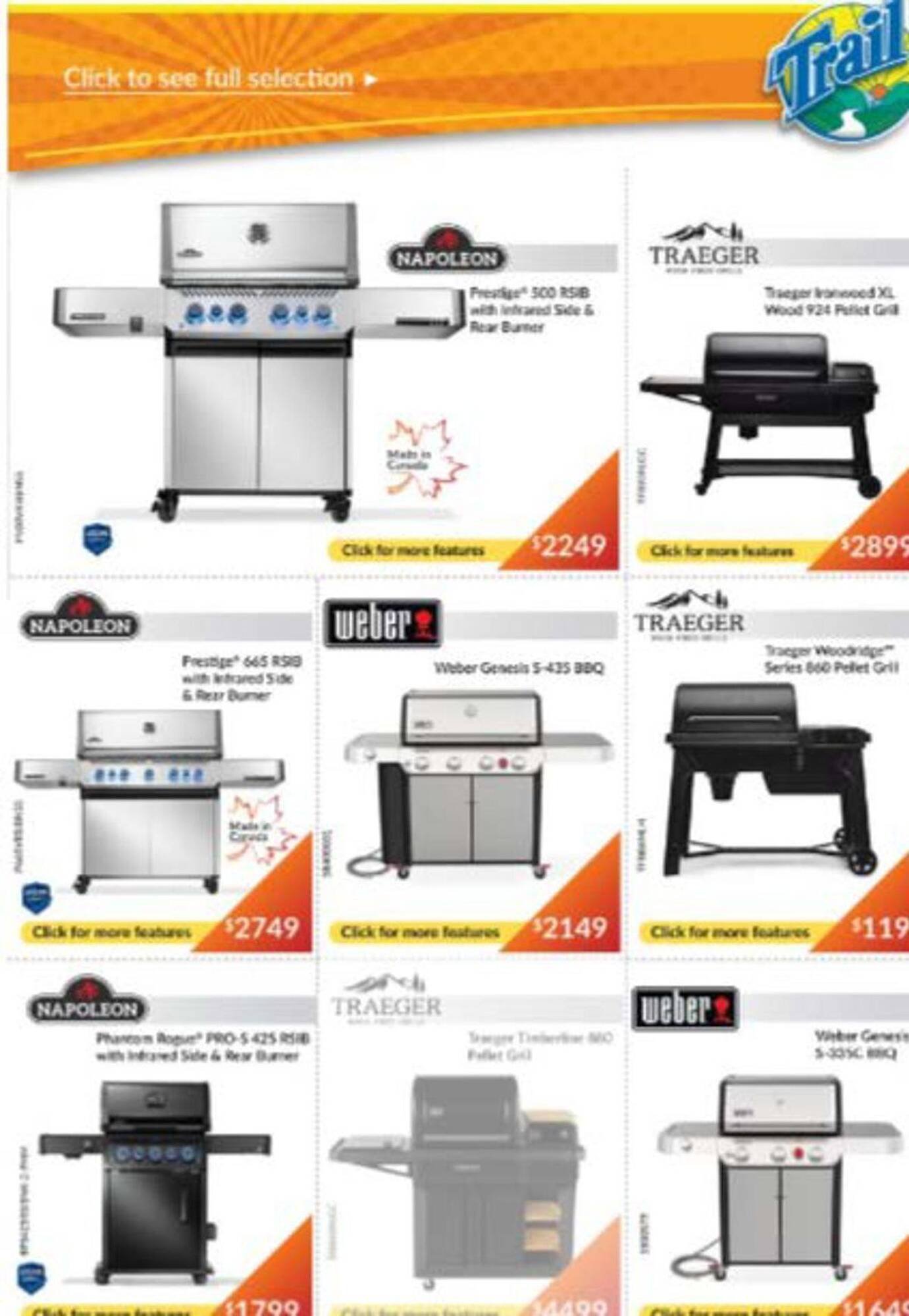 Trail Appliances flyer