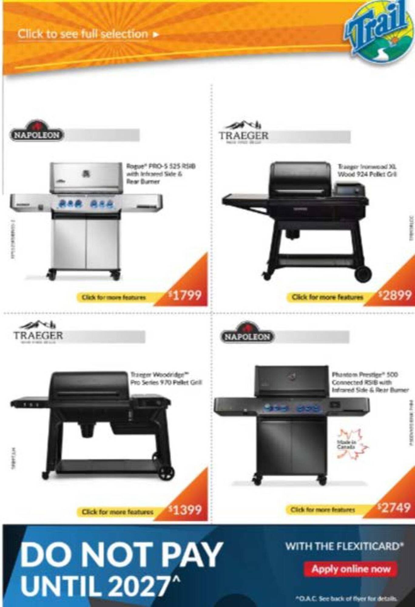 Trail Appliances flyer