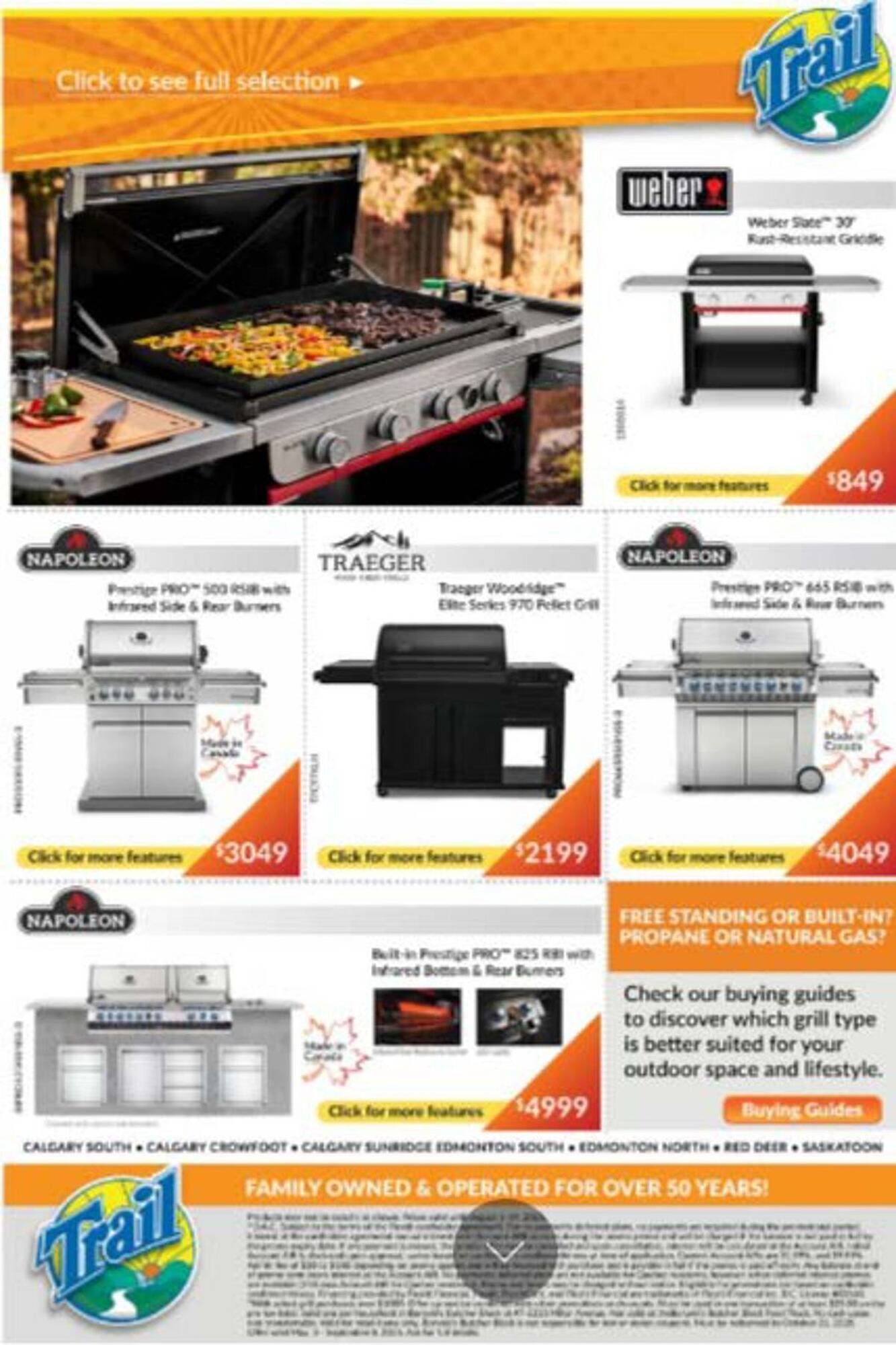 Trail Appliances flyer