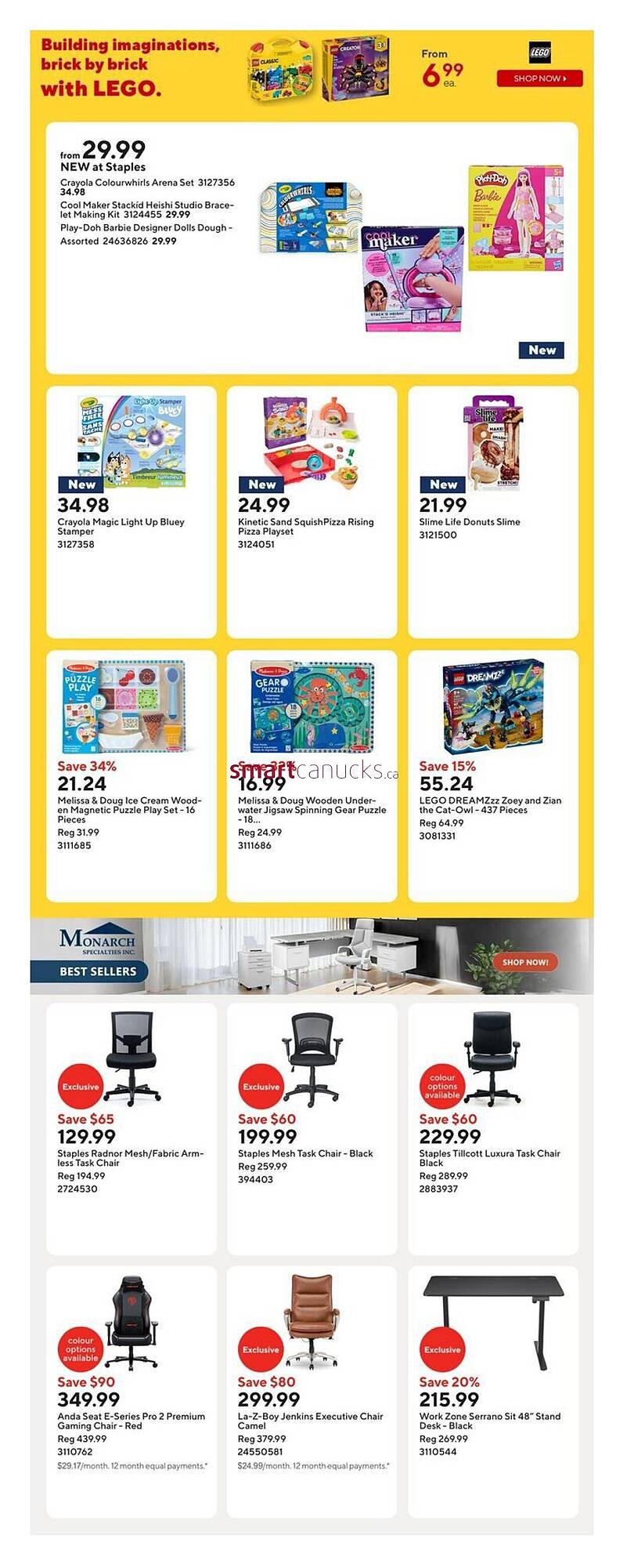 Staples flyer