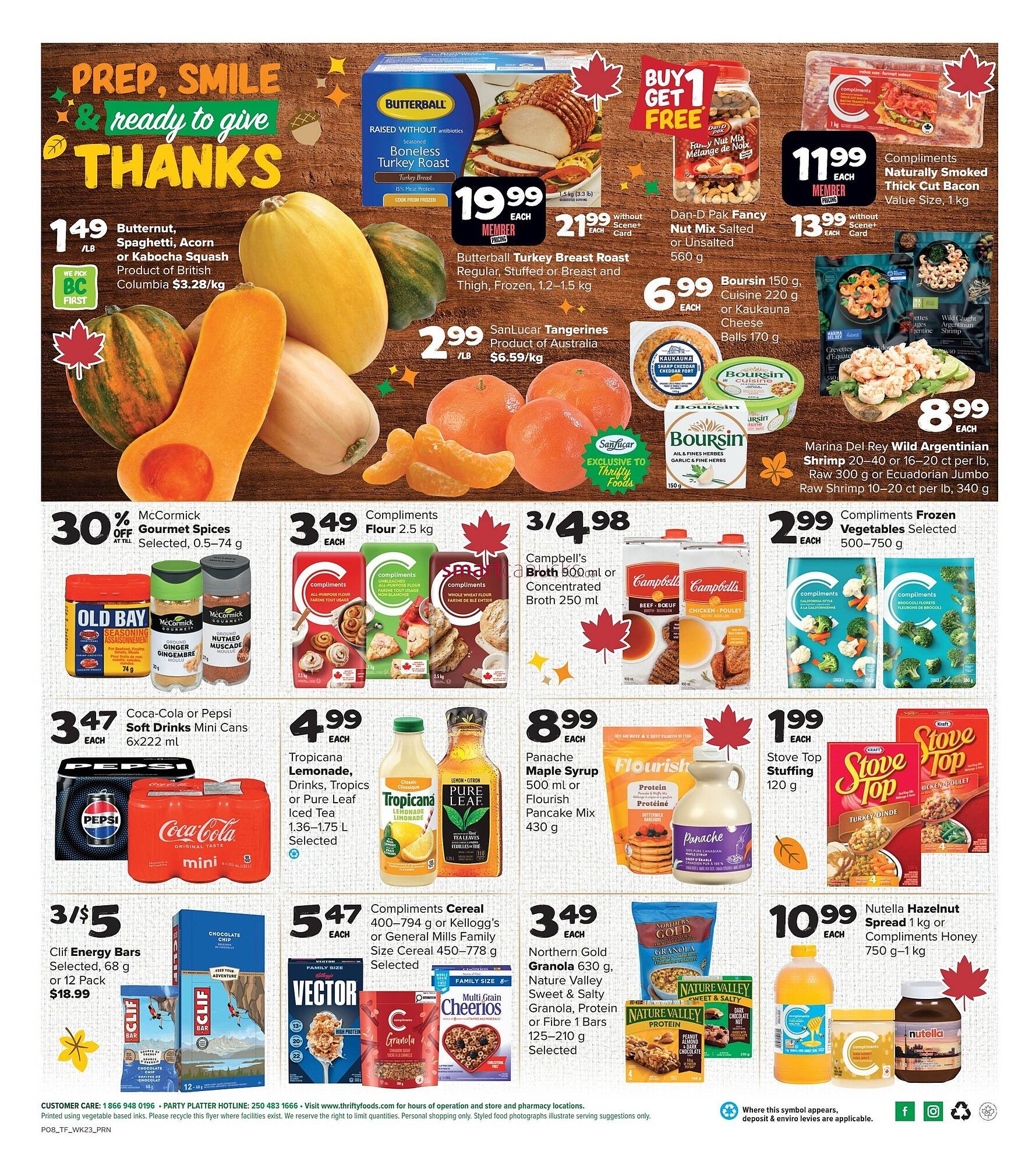 Thrifty Foods flyer