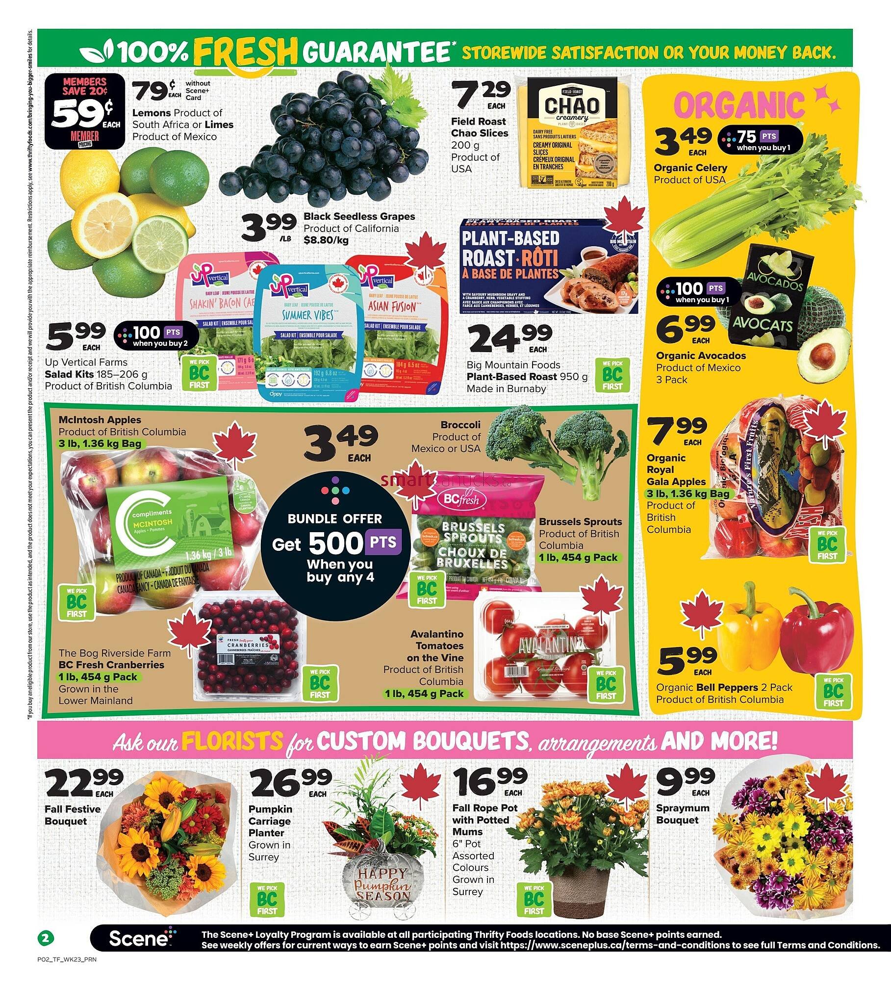Thrifty Foods flyer