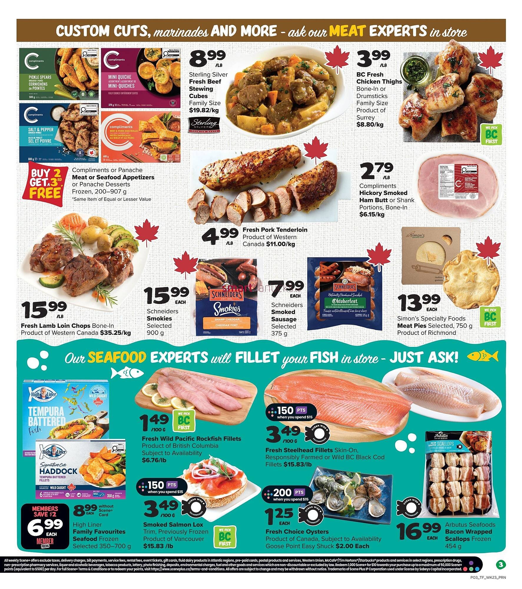 Thrifty Foods flyer