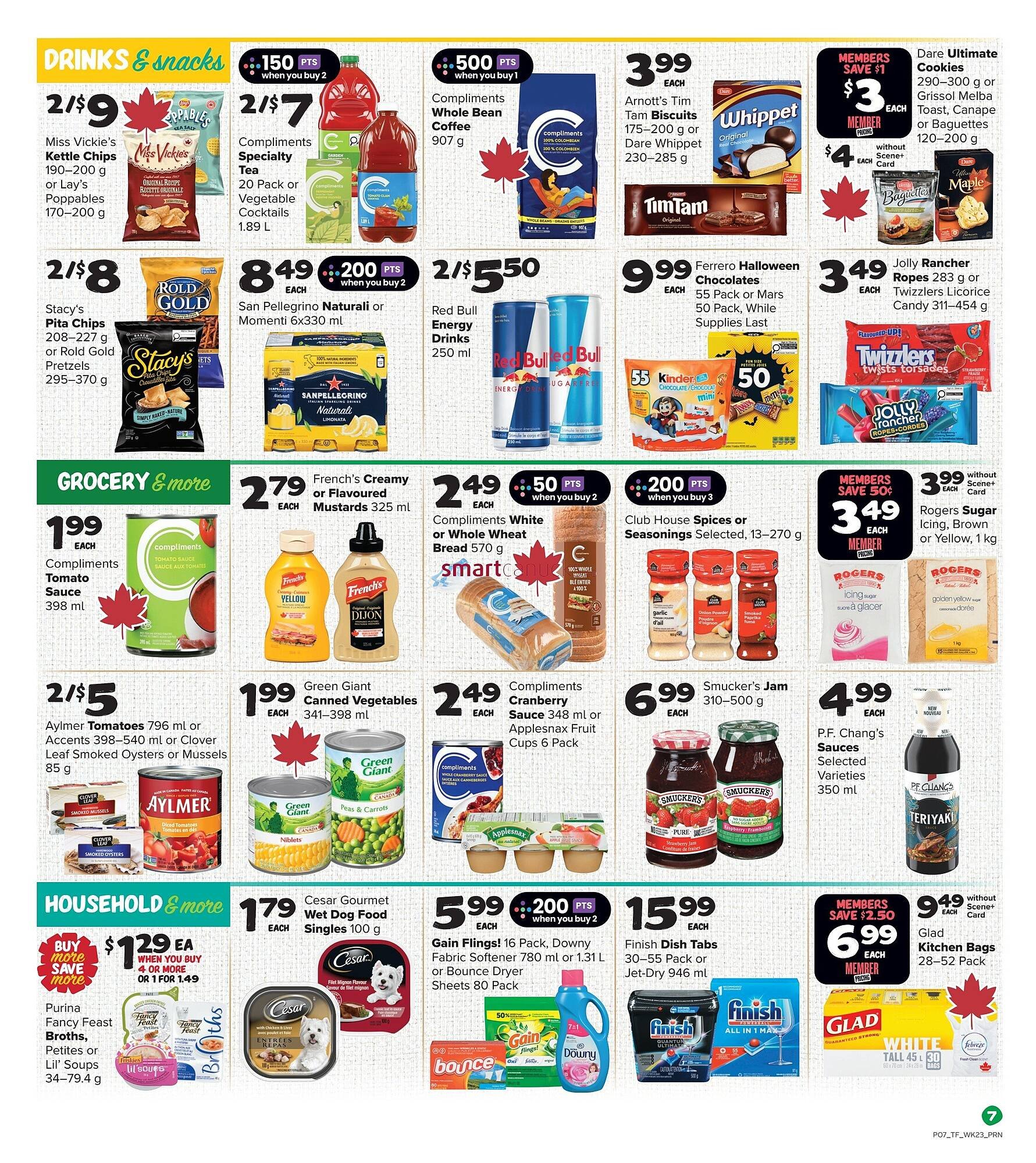 Thrifty Foods flyer