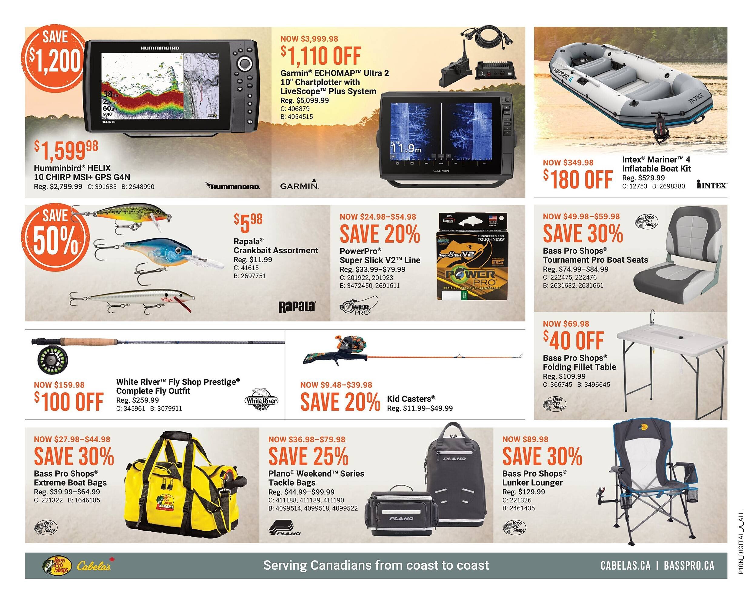 Bass Pro flyer