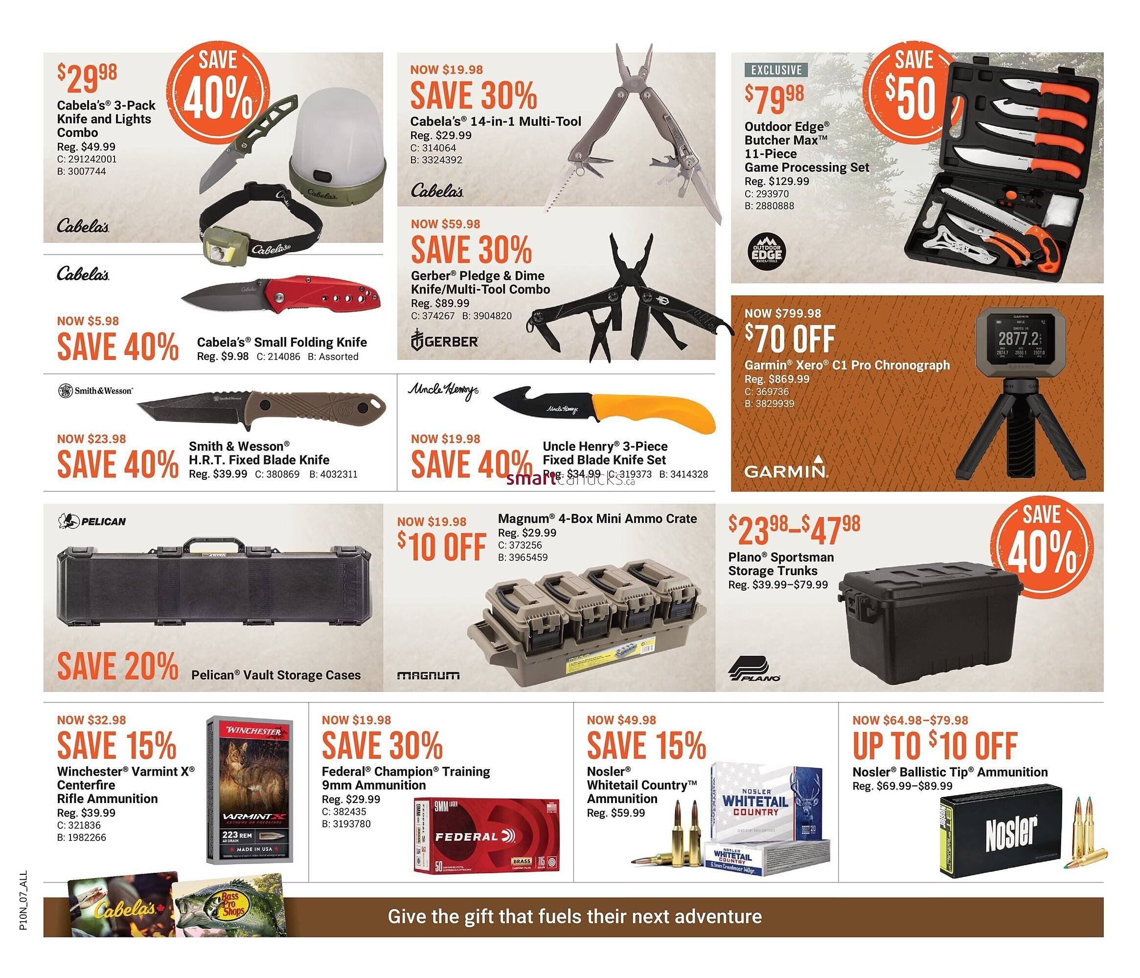 Bass Pro flyer