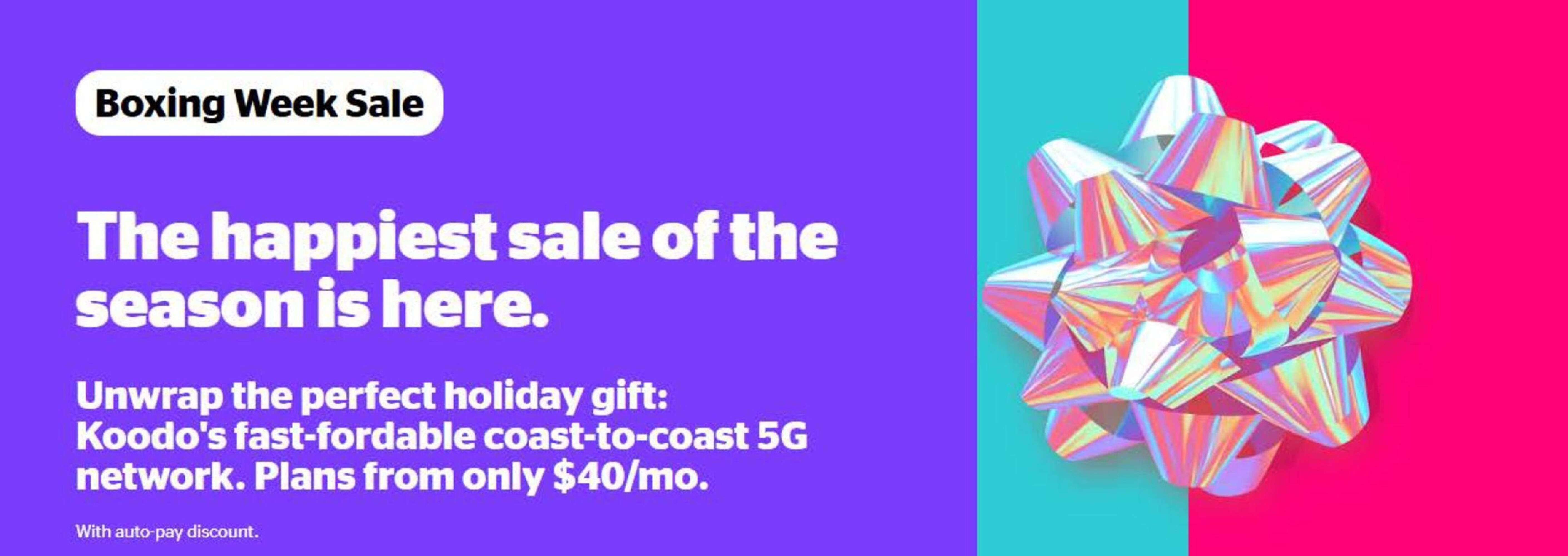 Koodo flyer (2025-12-24 - 2025-12-28) | 1