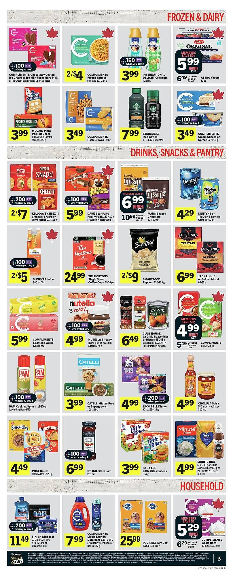 IGA flyer