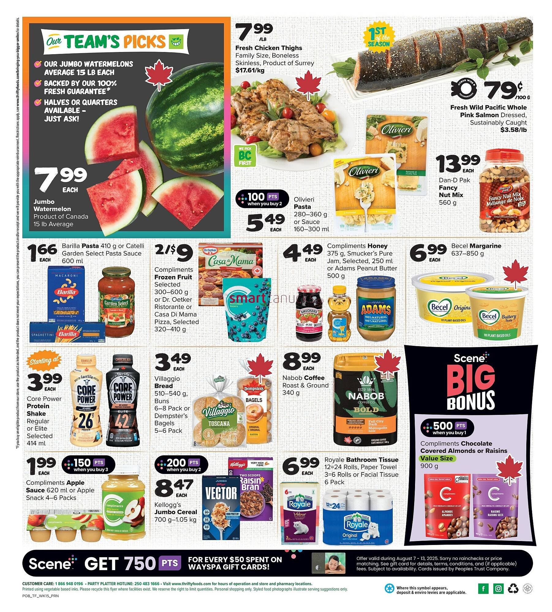 Thrifty Foods flyer