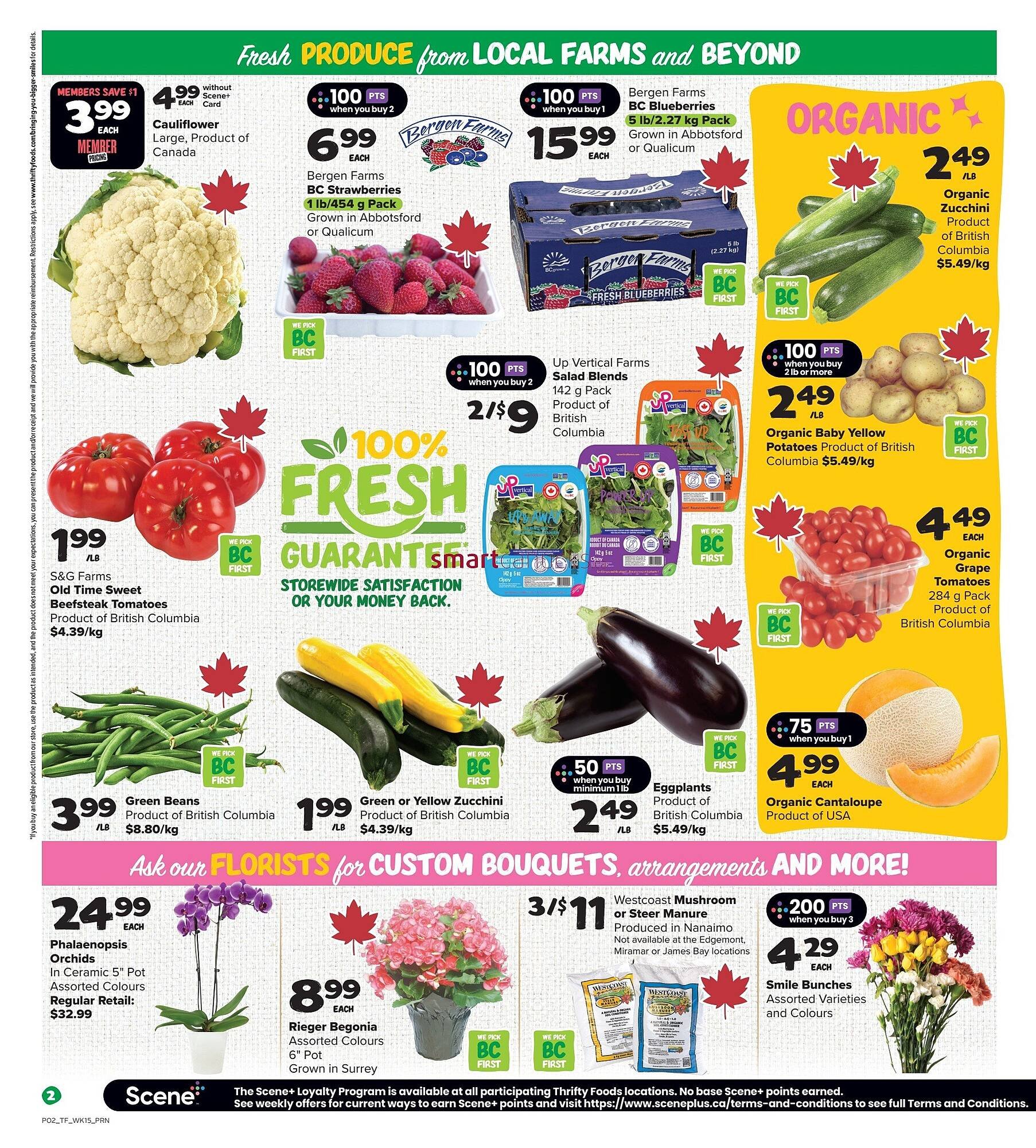 Thrifty Foods flyer
