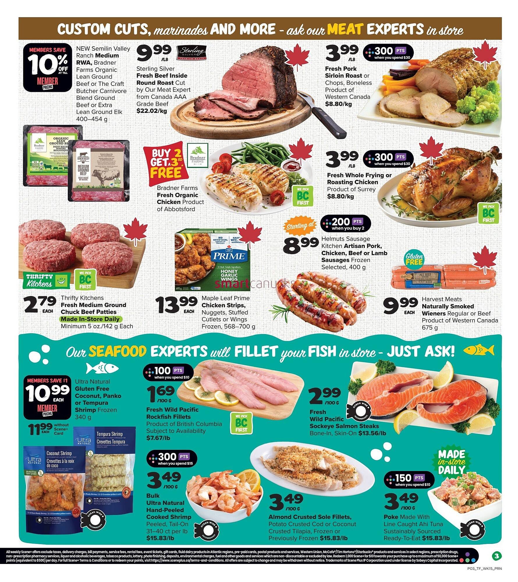 Thrifty Foods flyer