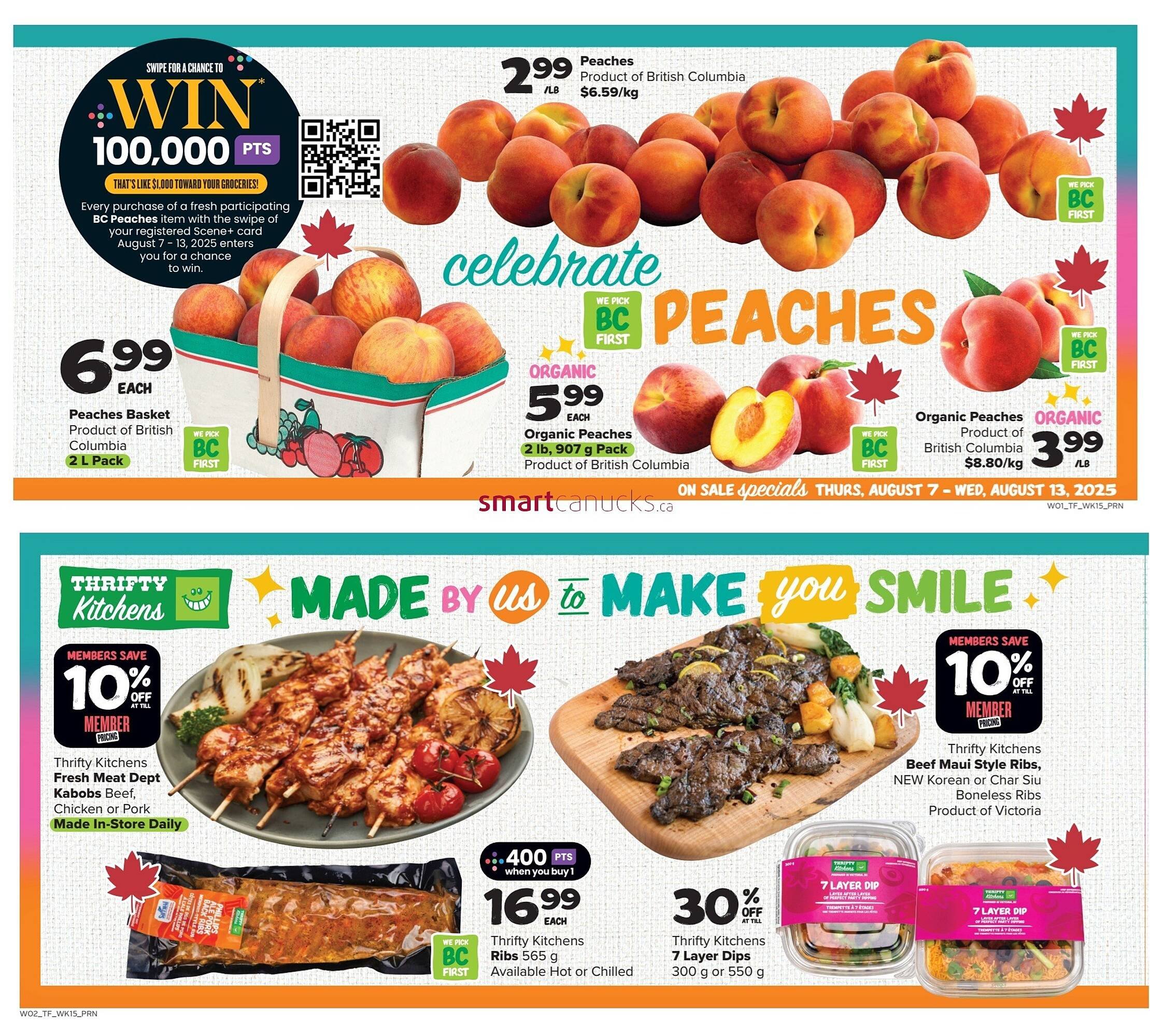 Thrifty Foods flyer