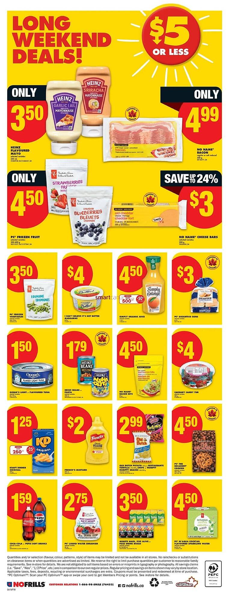 No Frills flyer