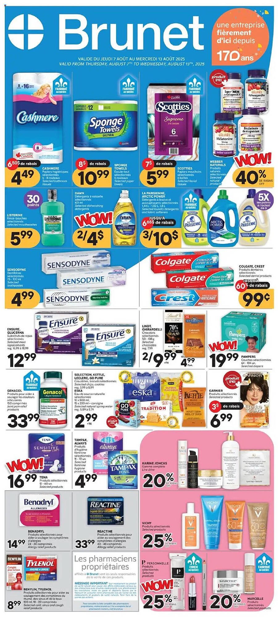 Brunet flyer (2025-08-07 - 2025-08-13) | 1