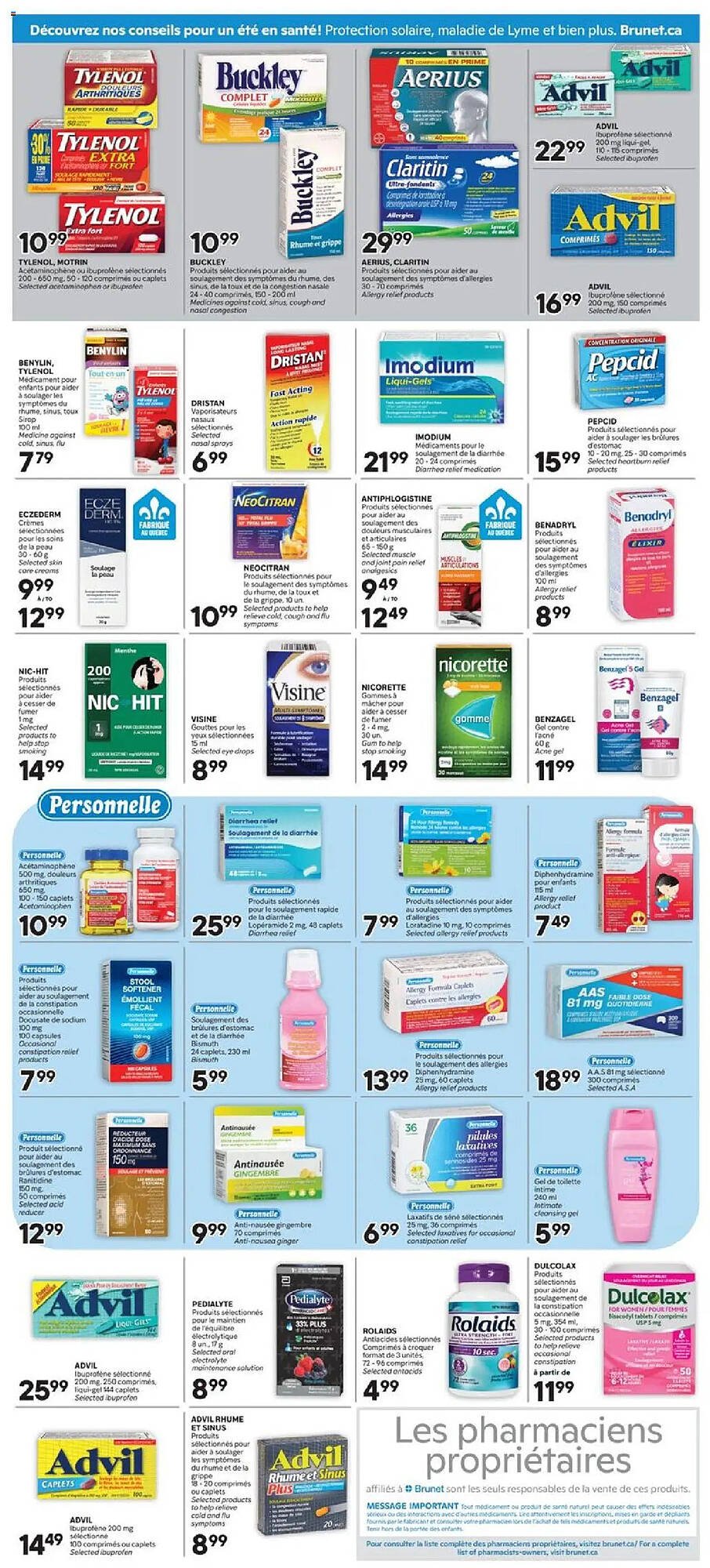 Brunet flyer