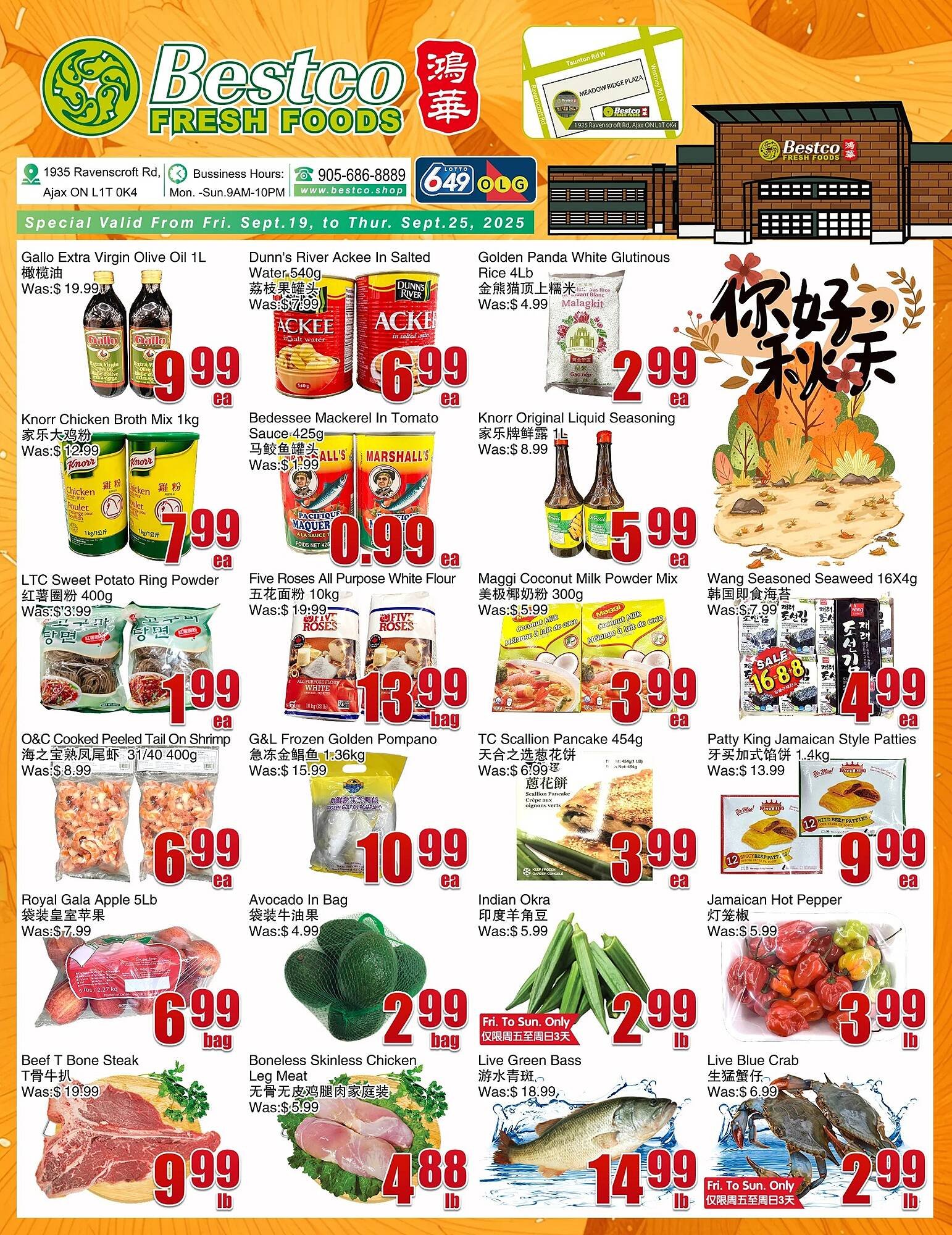 Bestco Food Mart flyer (2025-09-19 - 2025-09-25) | 1