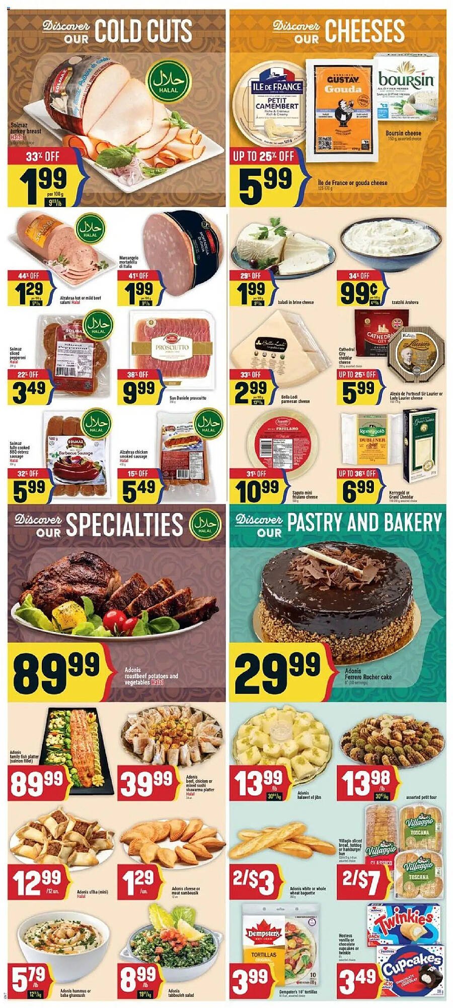 Marché Adonis flyer