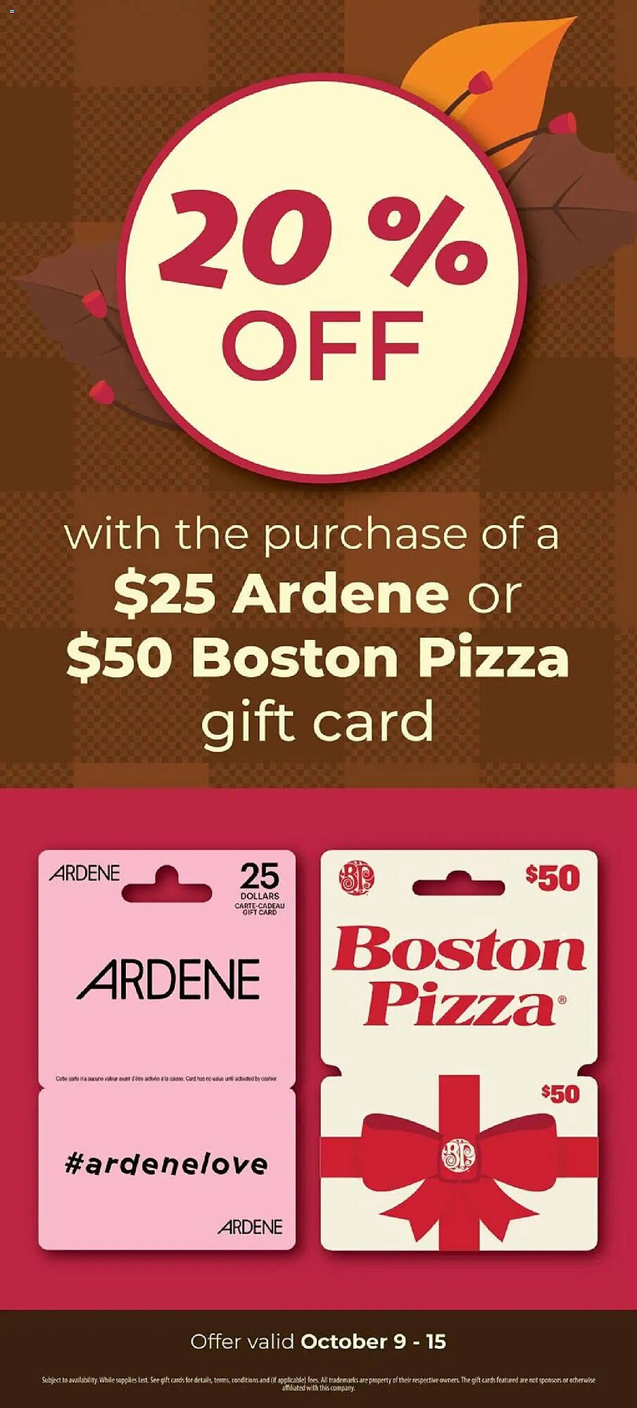 Marché Adonis flyer