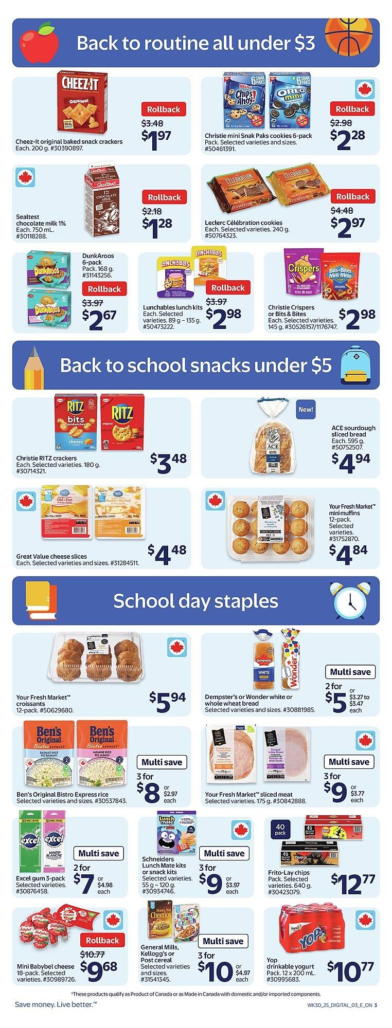 Walmart flyer