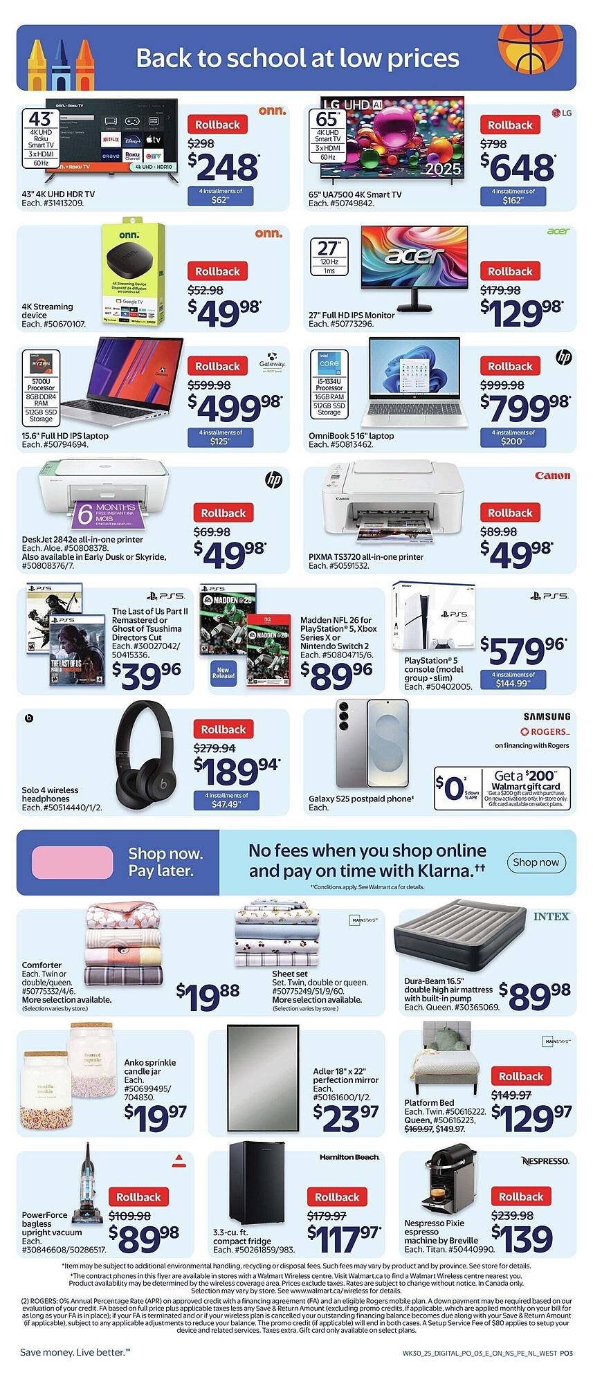 Walmart flyer