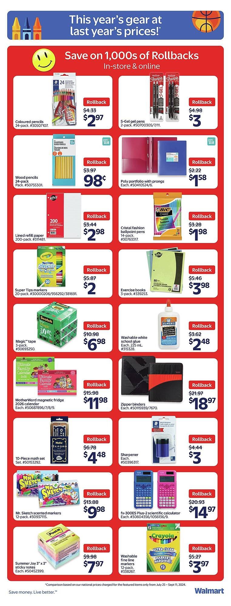 Walmart flyer