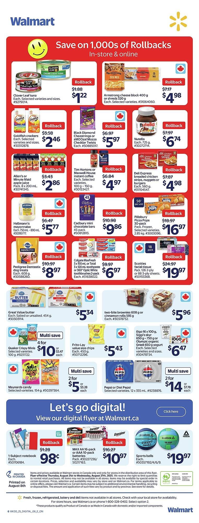 Walmart flyer