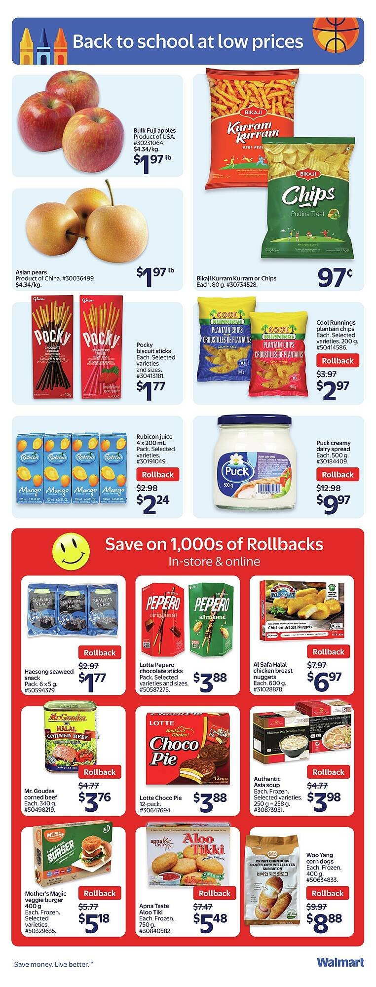 Walmart flyer
