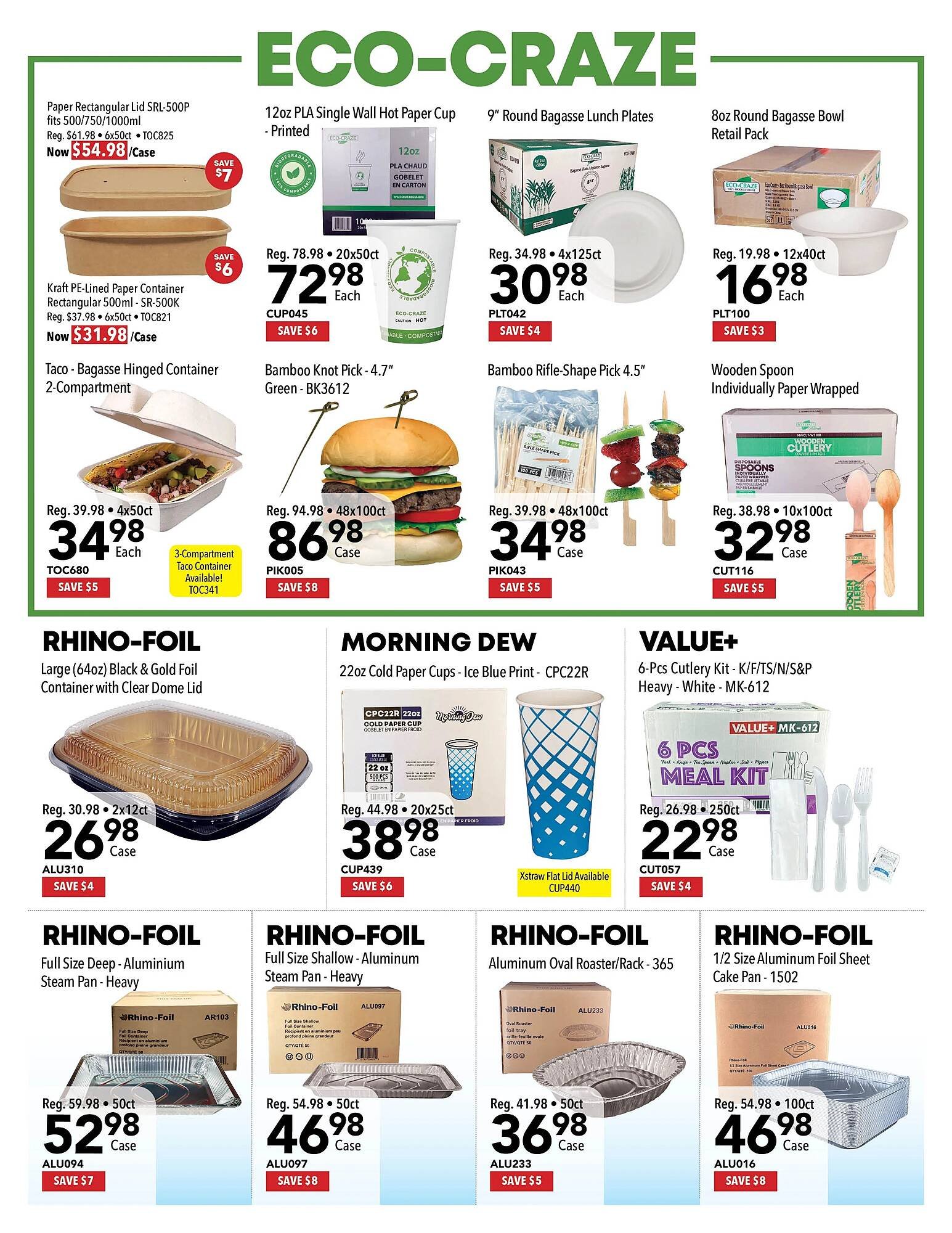 A1 Cash And Carry flyer