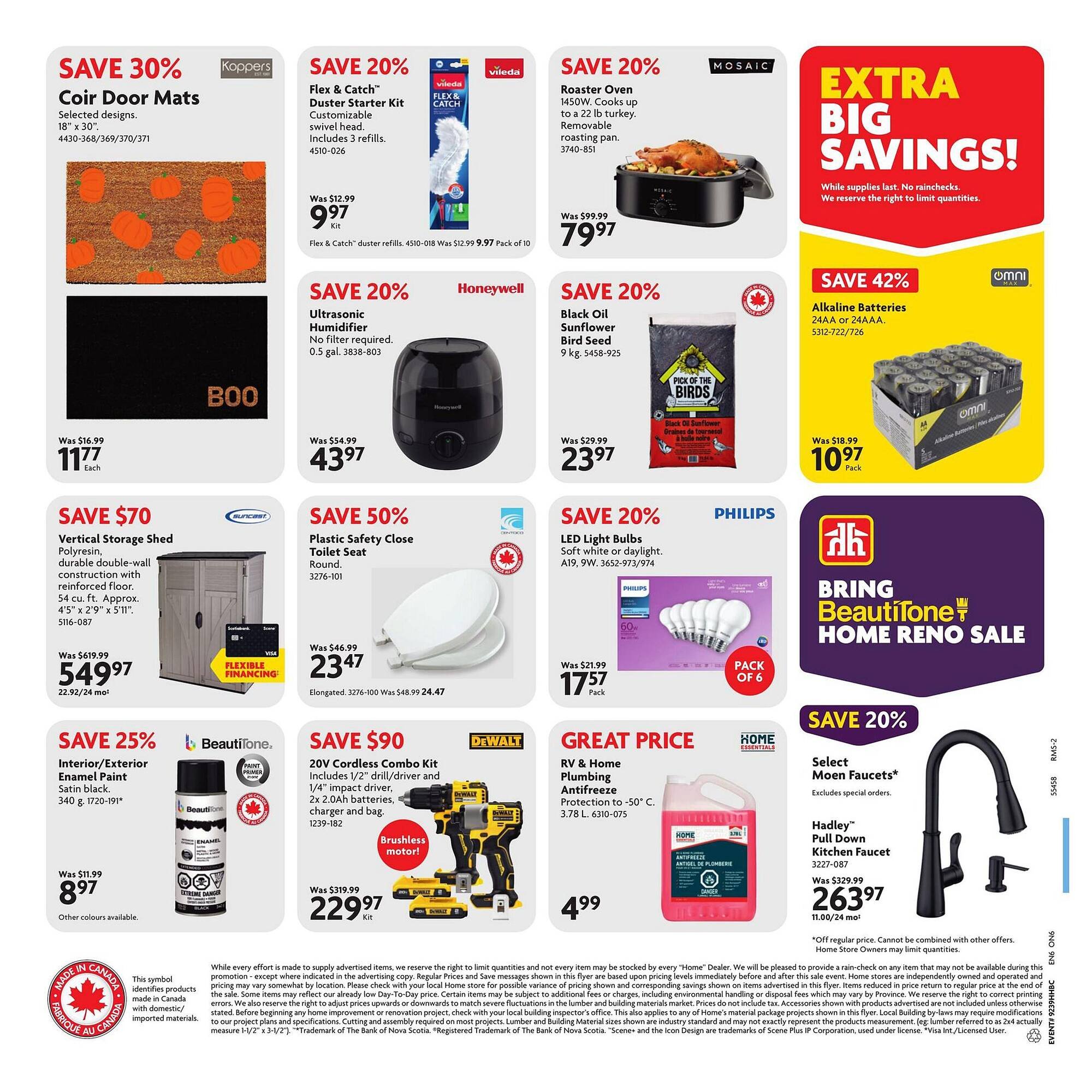 Home Hardware flyer