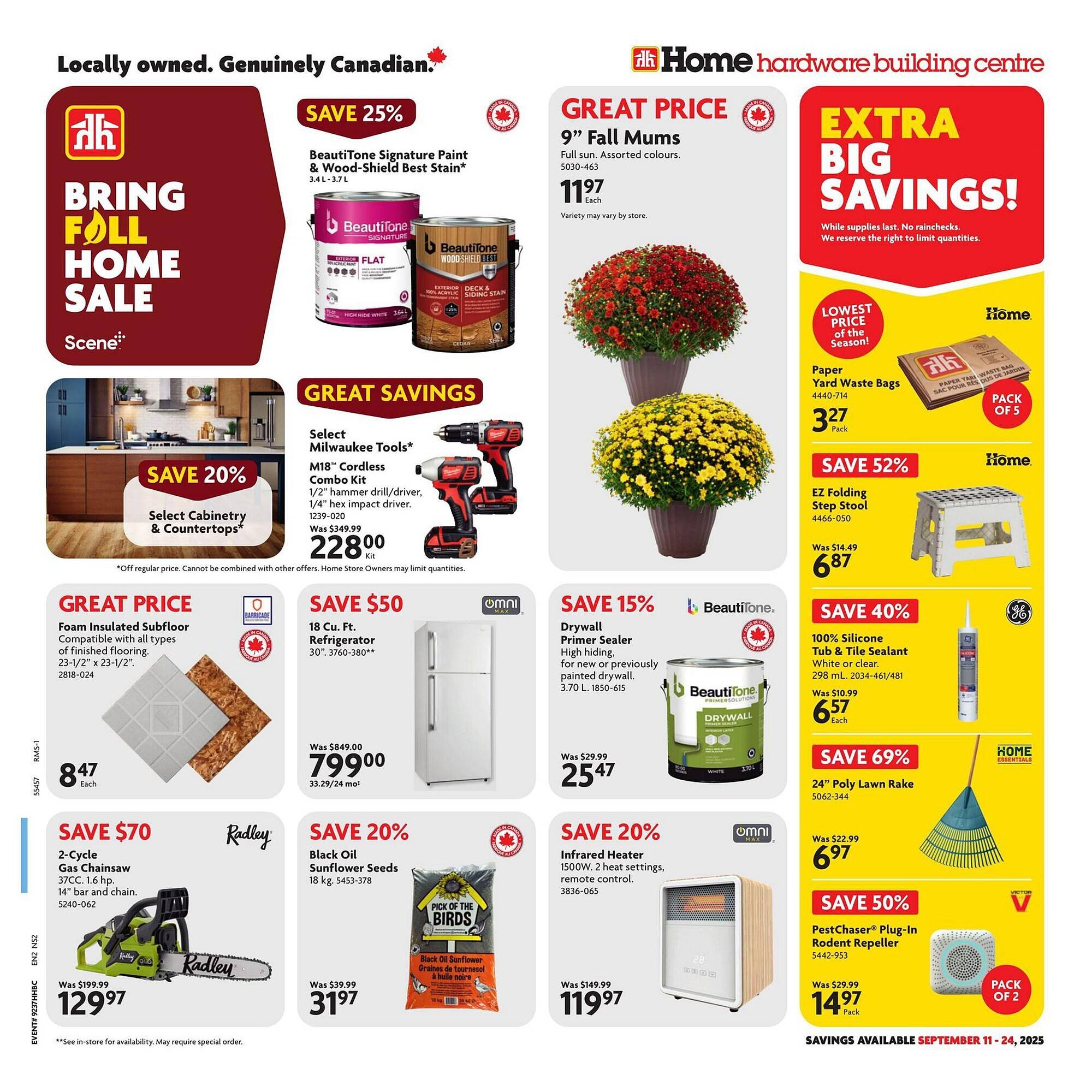Home Hardware flyer (2025-09-11 - 2025-09-17) | 1