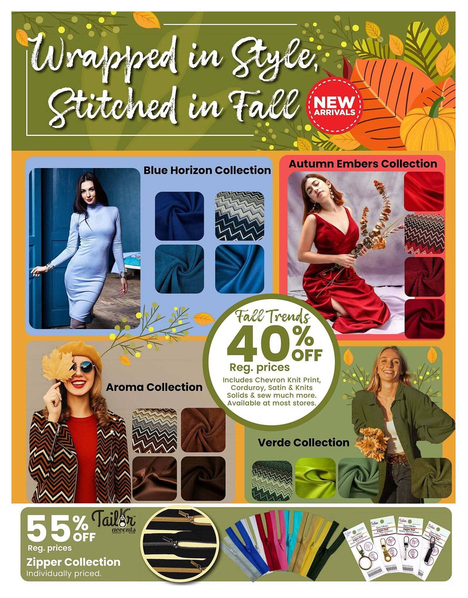 Fabricland flyer