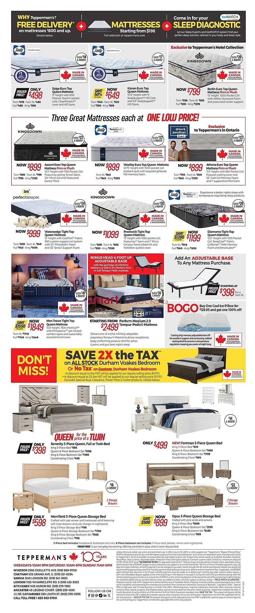 Tepperman's flyer