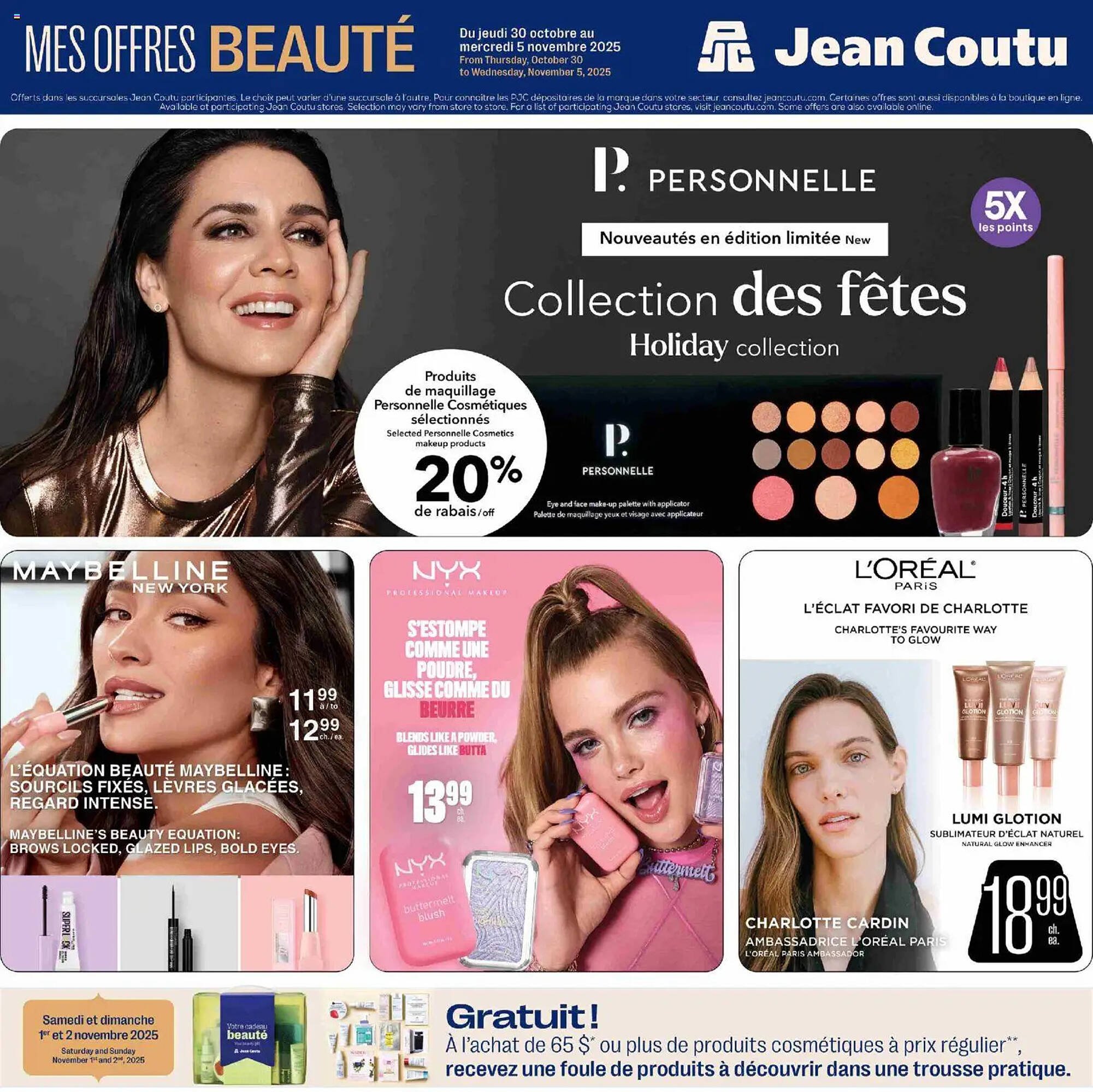 Jean Coutu flyer (2025-10-30 - 2025-11-06) | 1