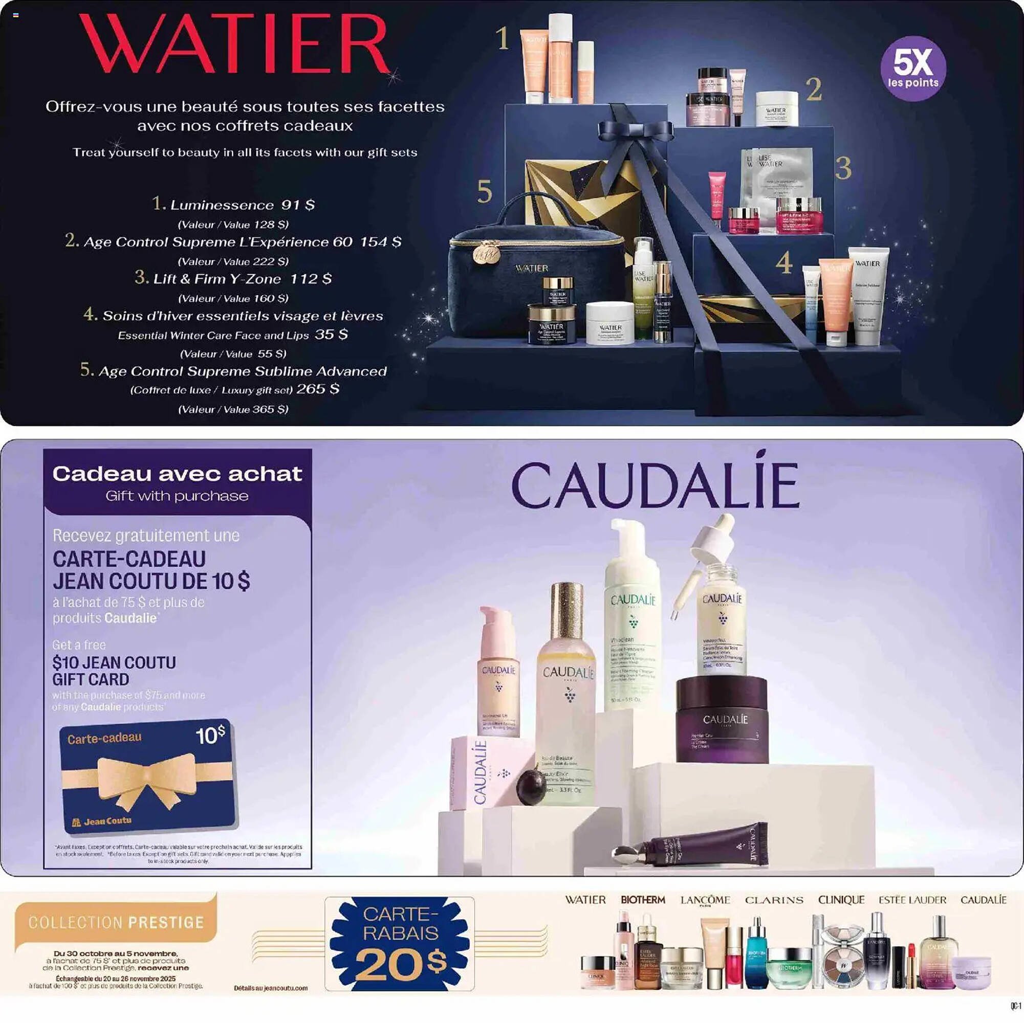 Jean Coutu flyer (2025-10-30 - 2025-11-06) | 2