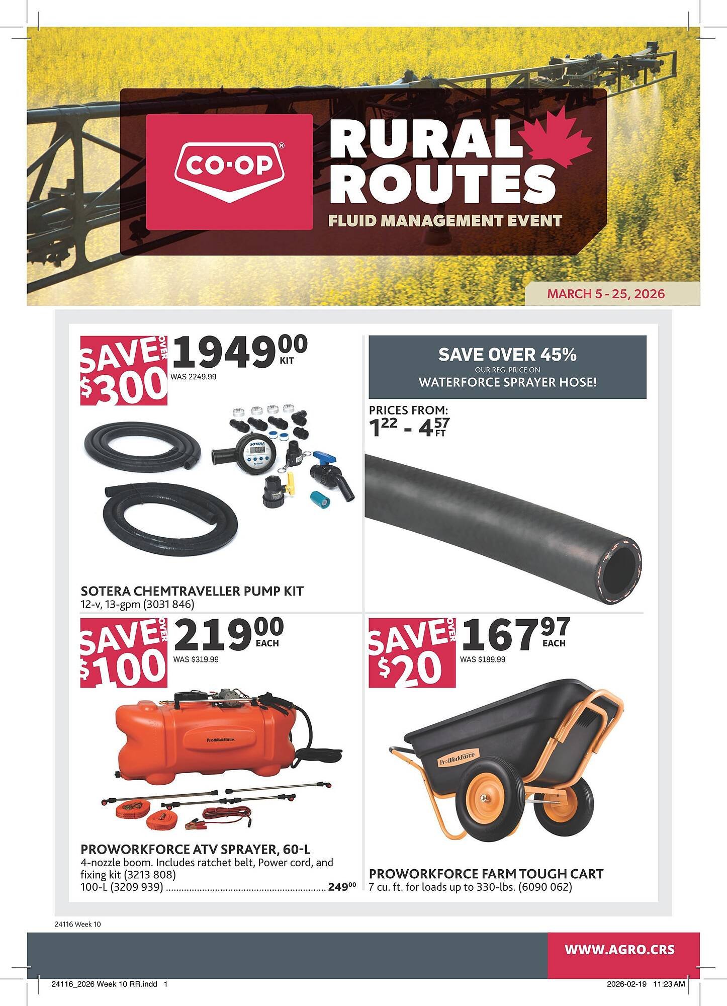 Co-op flyer