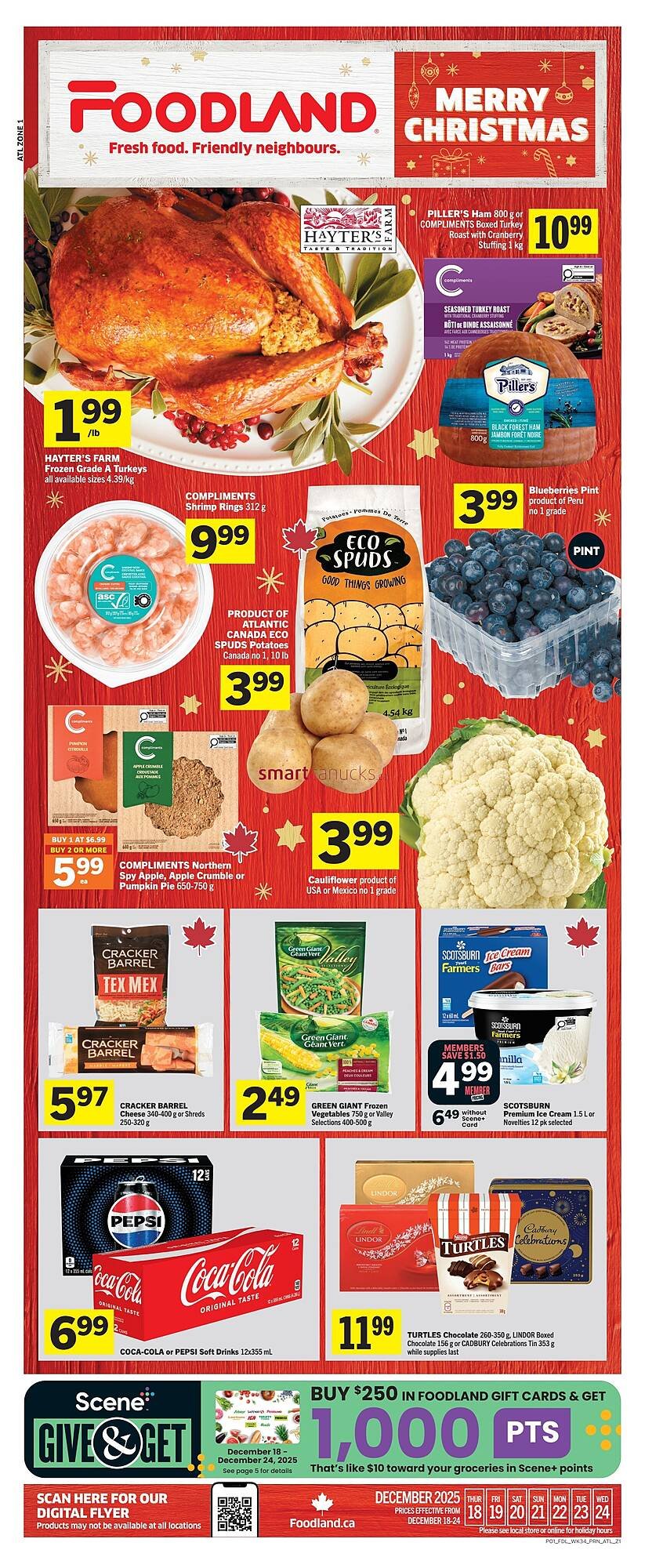 Foodland flyer (2025-12-18 - 2025-12-24) | 1