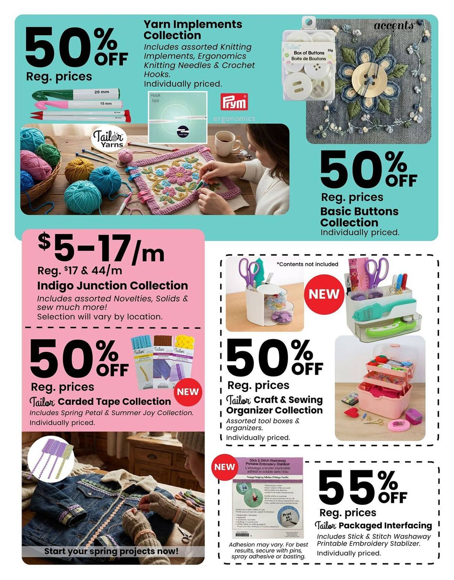 Fabricland flyer
