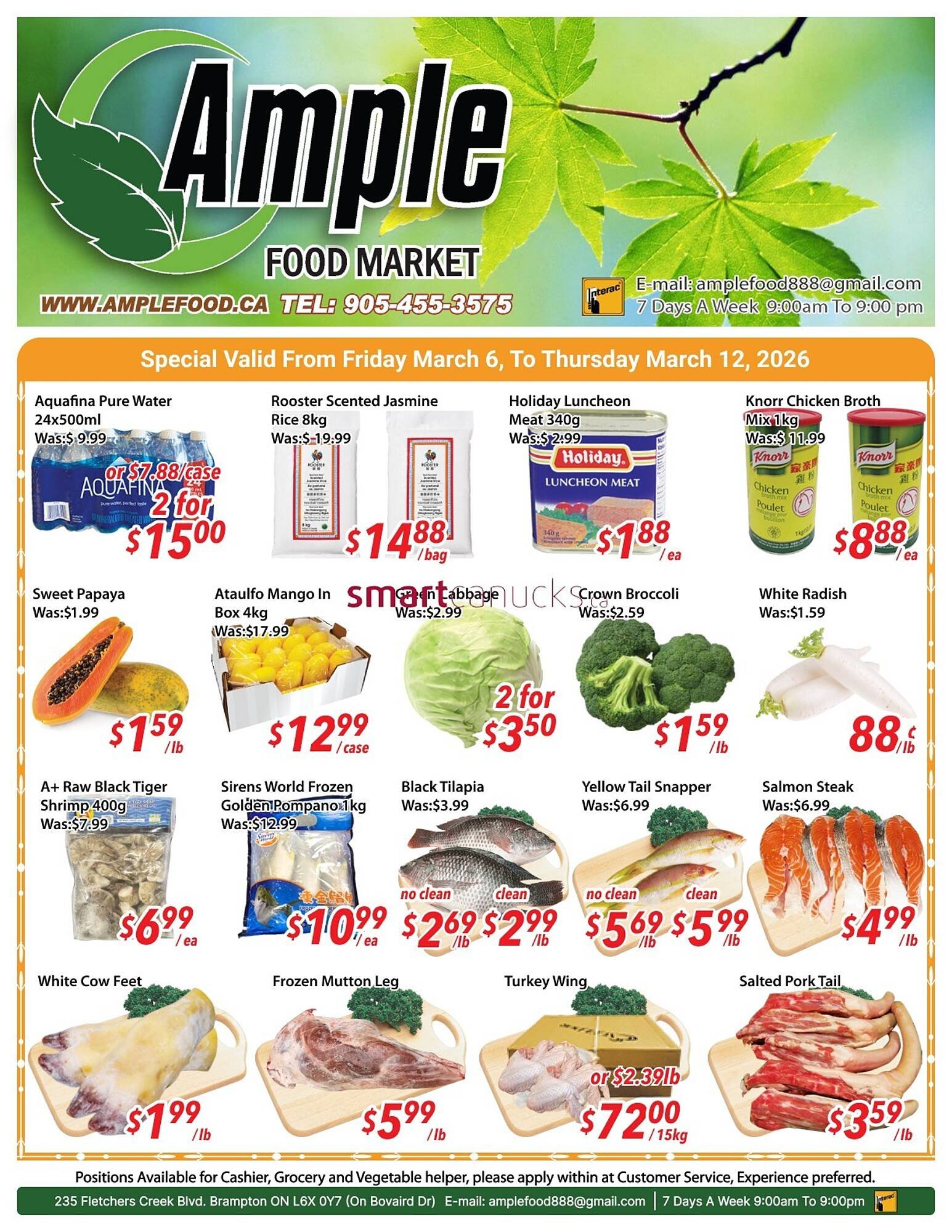 Ample Food Market flyer (2026-03-06 - 2026-03-12) | 1