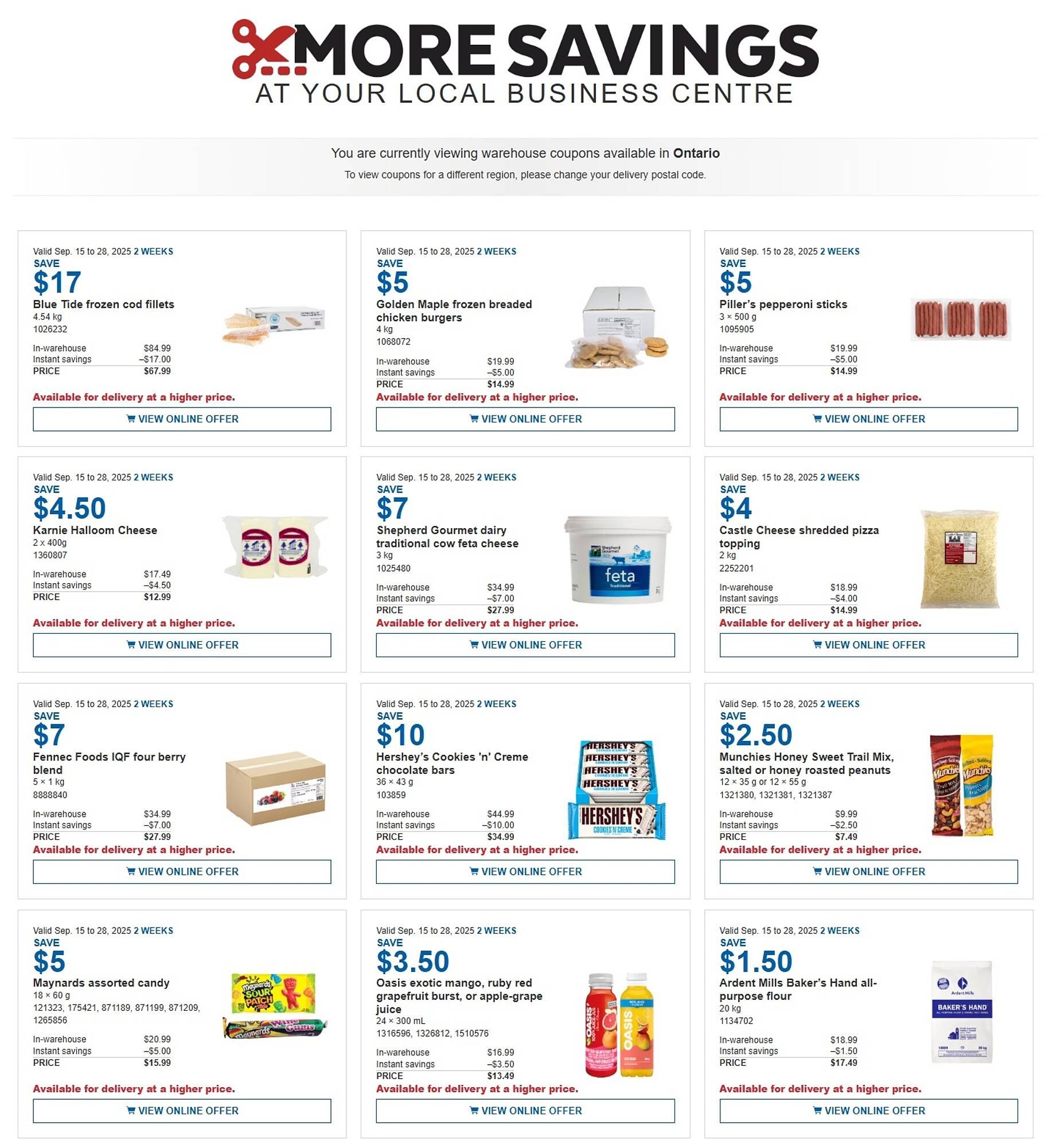 Costco flyer (2025-09-17 - 2025-09-23) | 1
