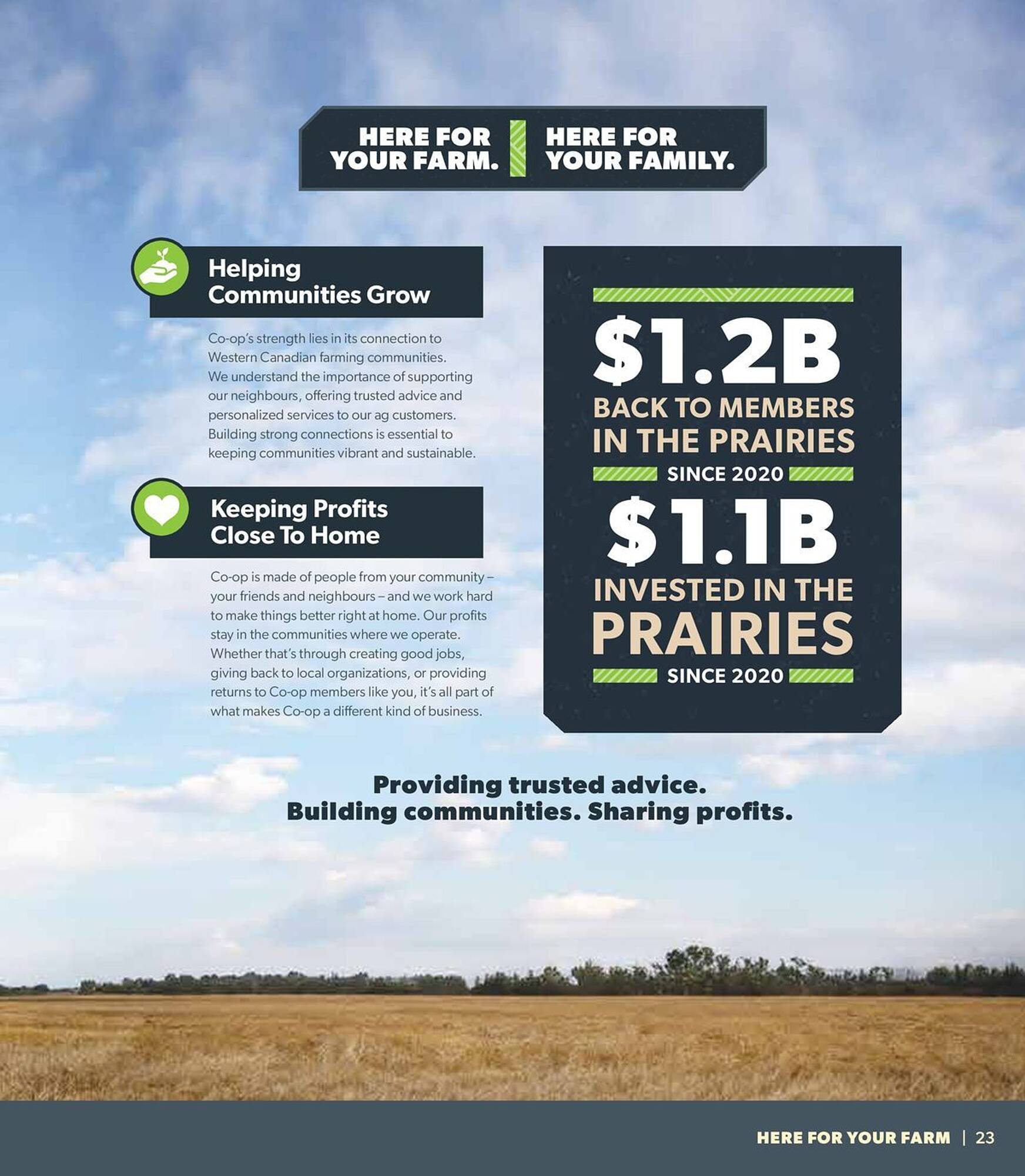 Co-op flyer