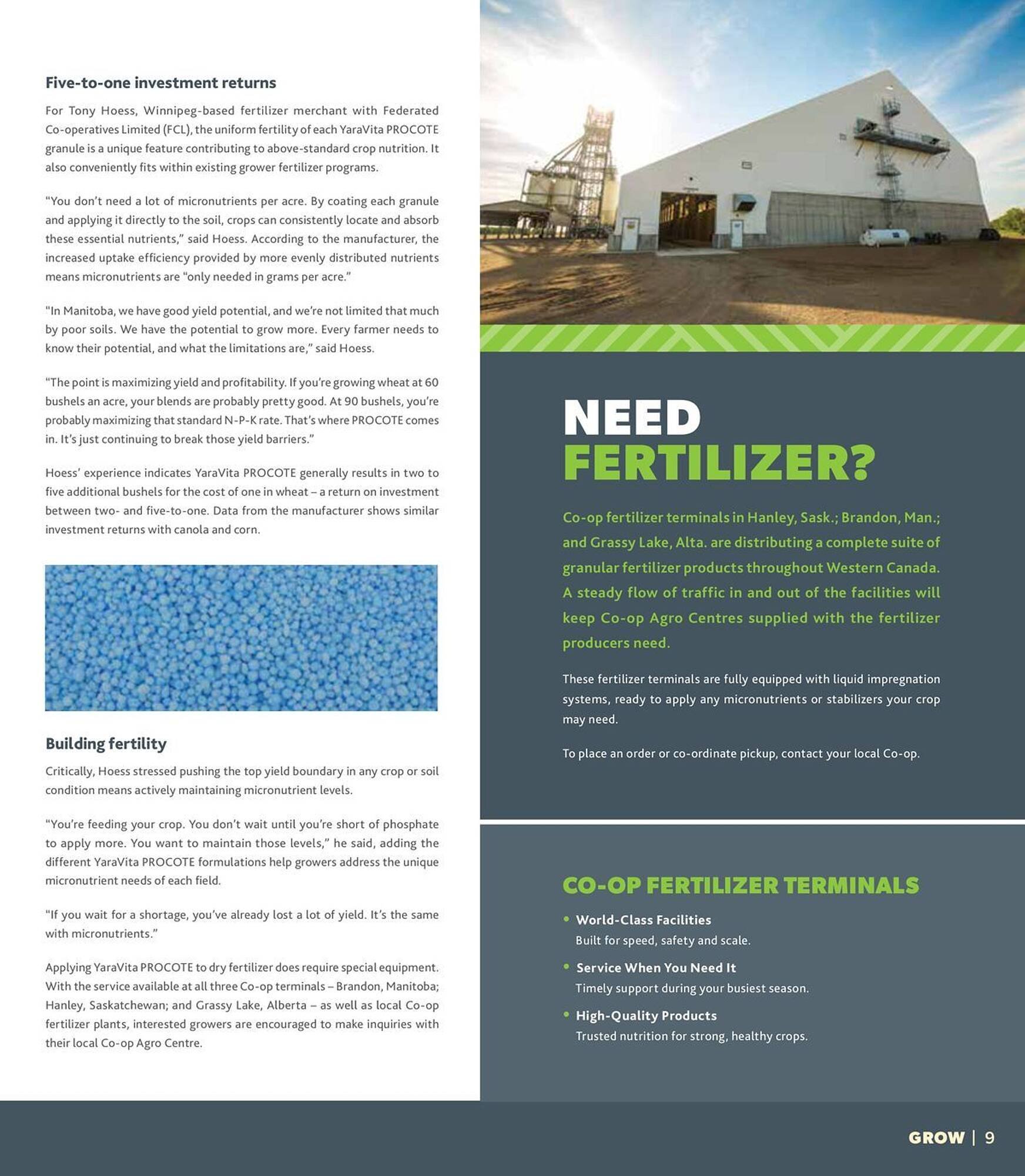Co-op flyer