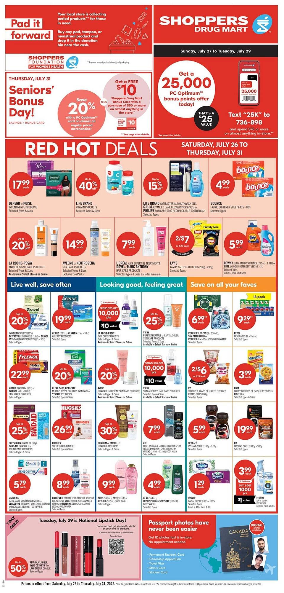 Shoppers Drug Mart flyer (2025-07-24 - 2025-07-31) | 1