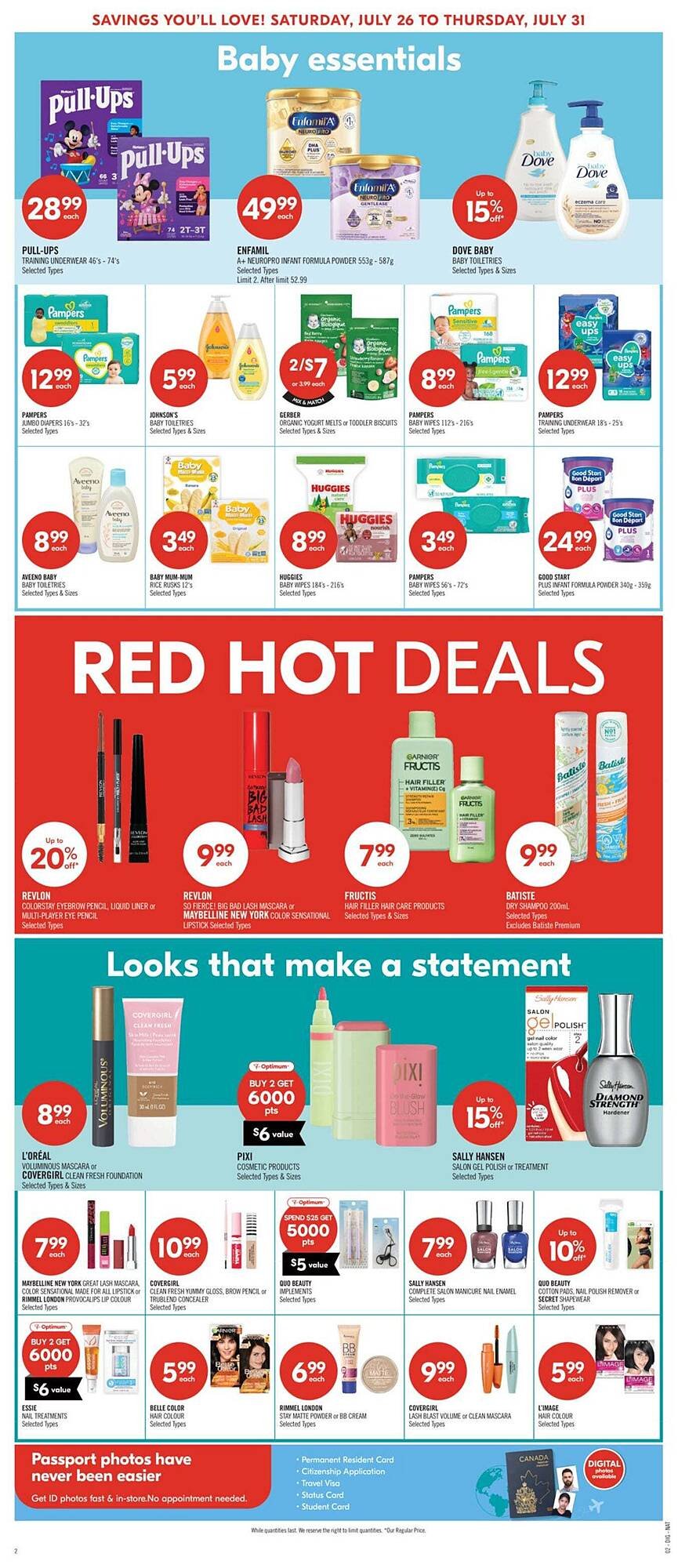 Shoppers Drug Mart flyer