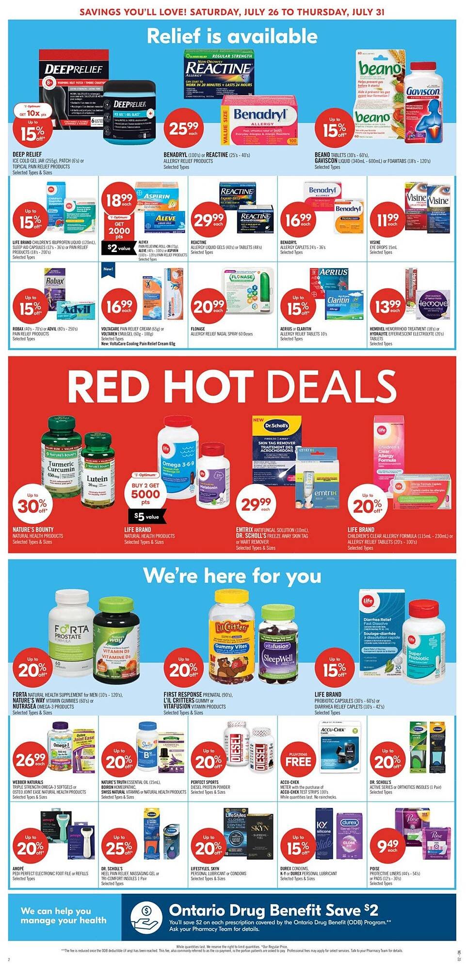 Shoppers Drug Mart flyer