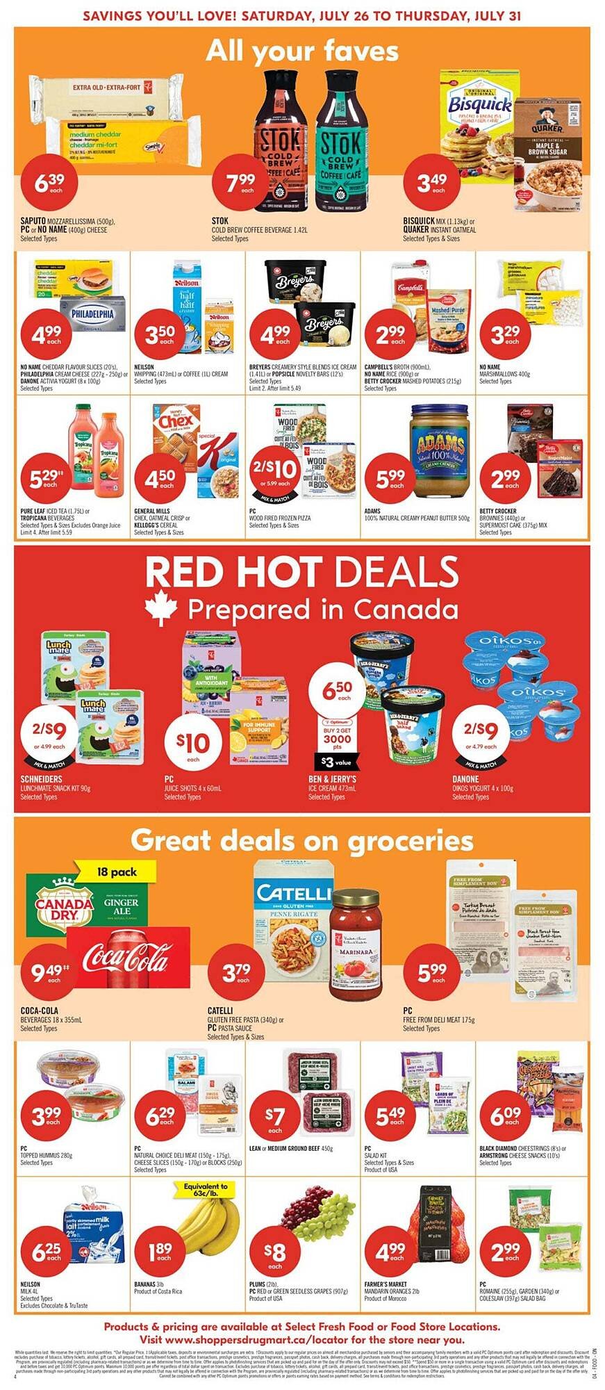 Shoppers Drug Mart flyer