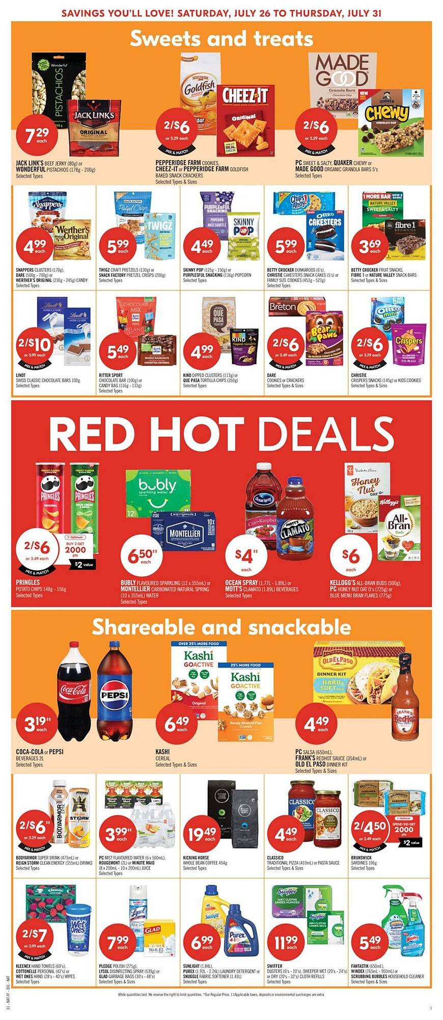 Shoppers Drug Mart flyer