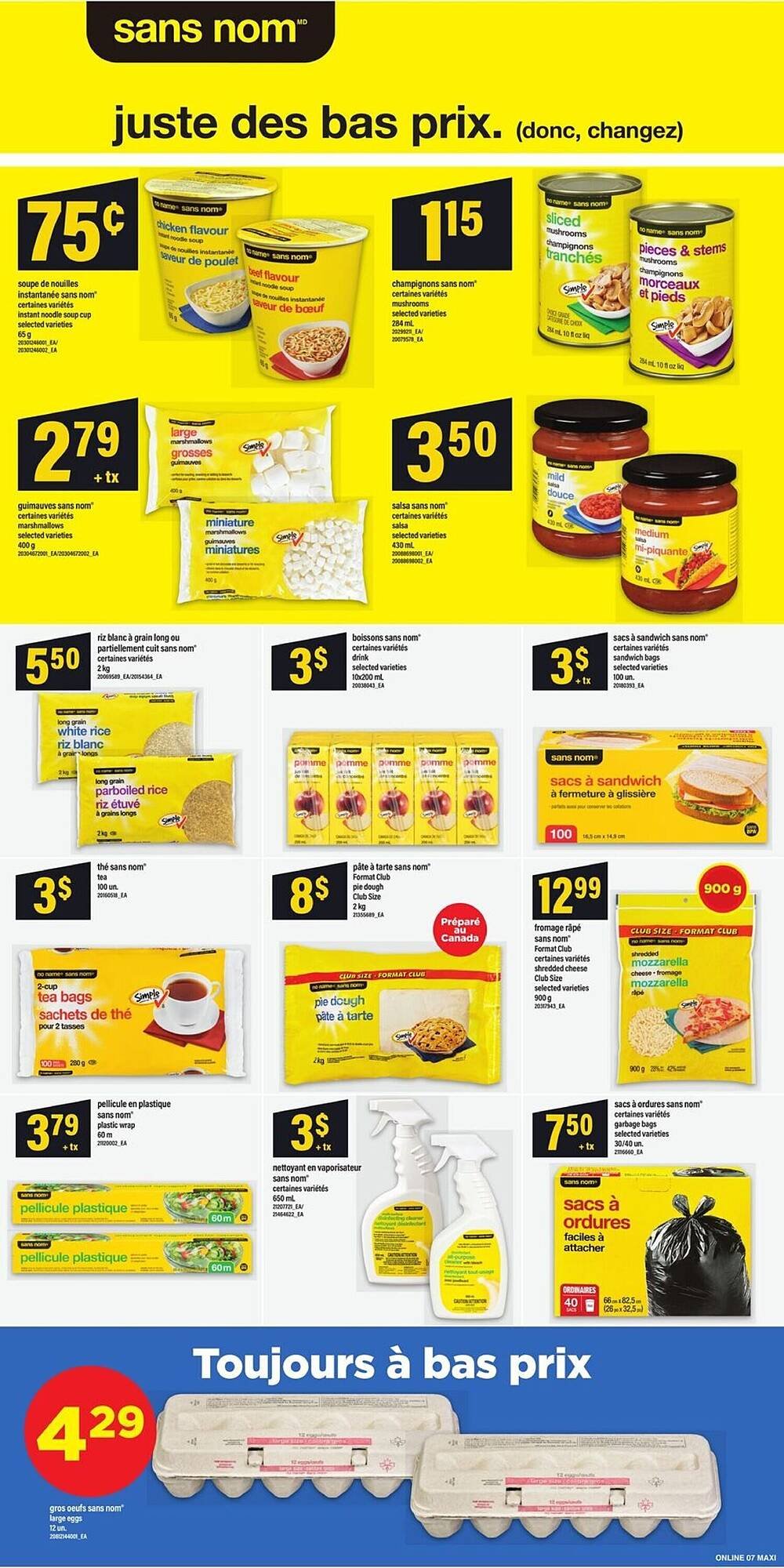 Maxi flyer