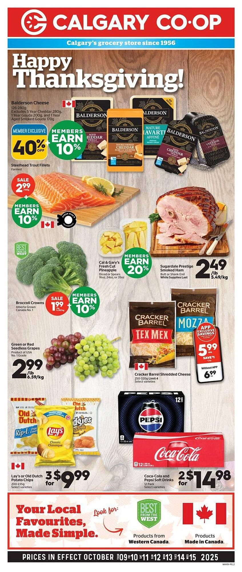 Calgary Co-op flyer