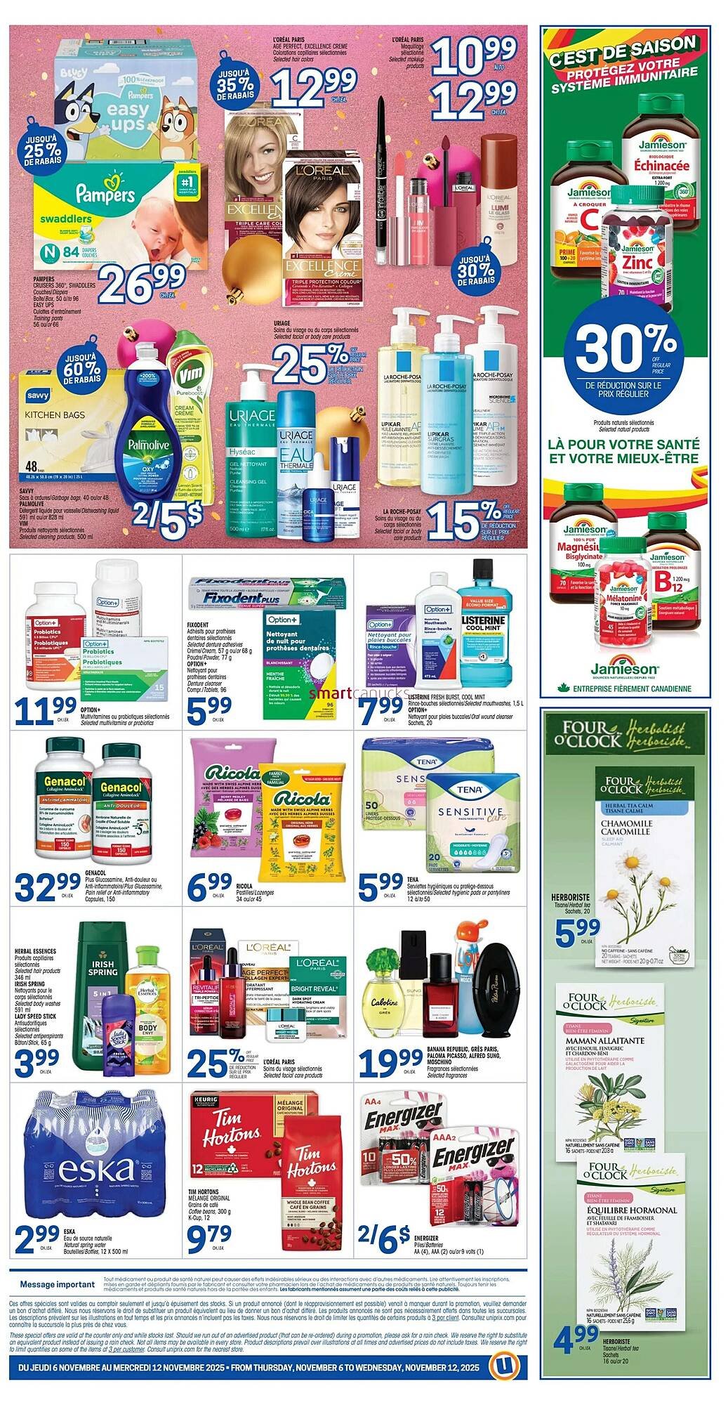 Uniprix flyer (2025-11-06 - 2025-11-12) | 2